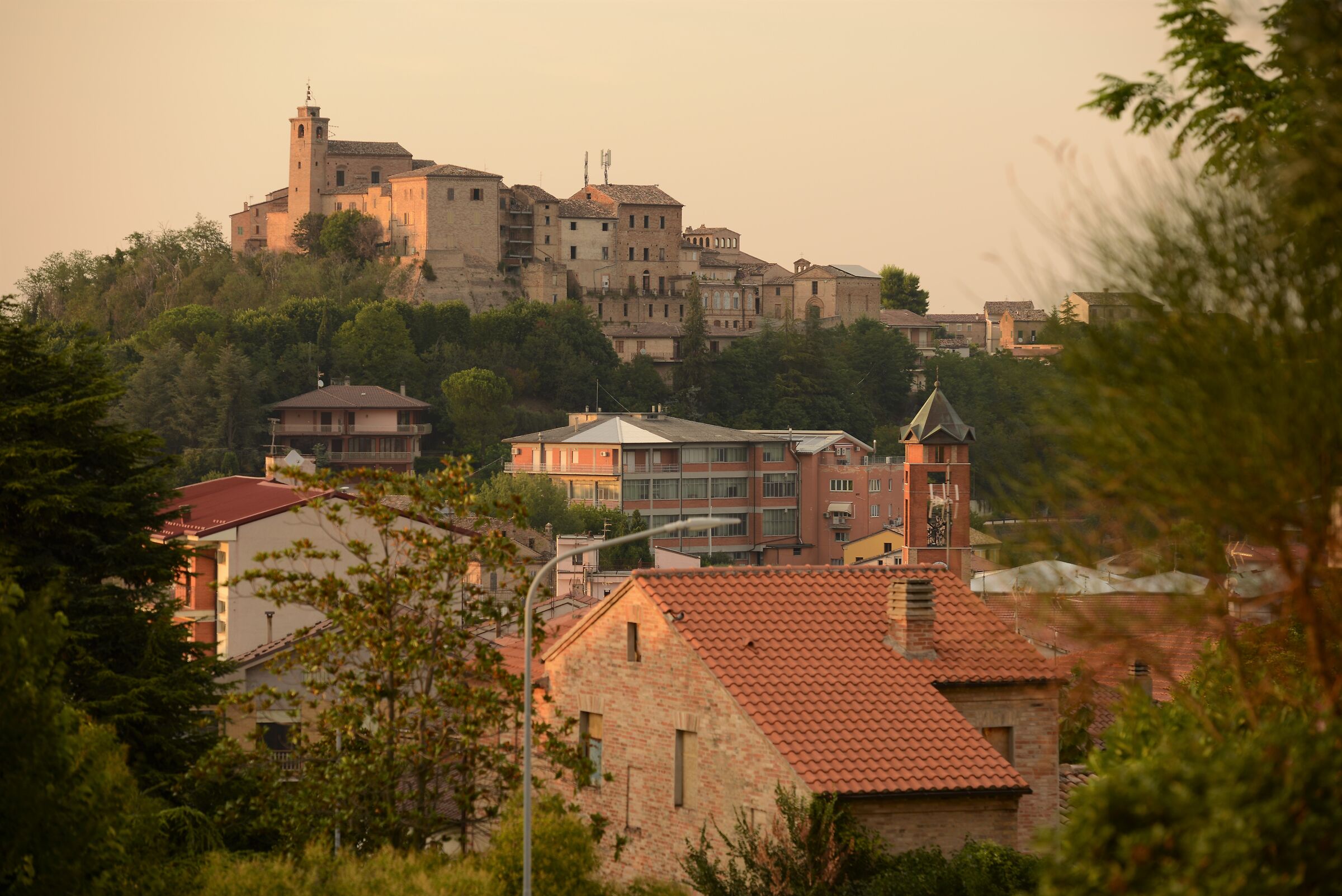 Montappone panoramic view from Contrada San Giorgio