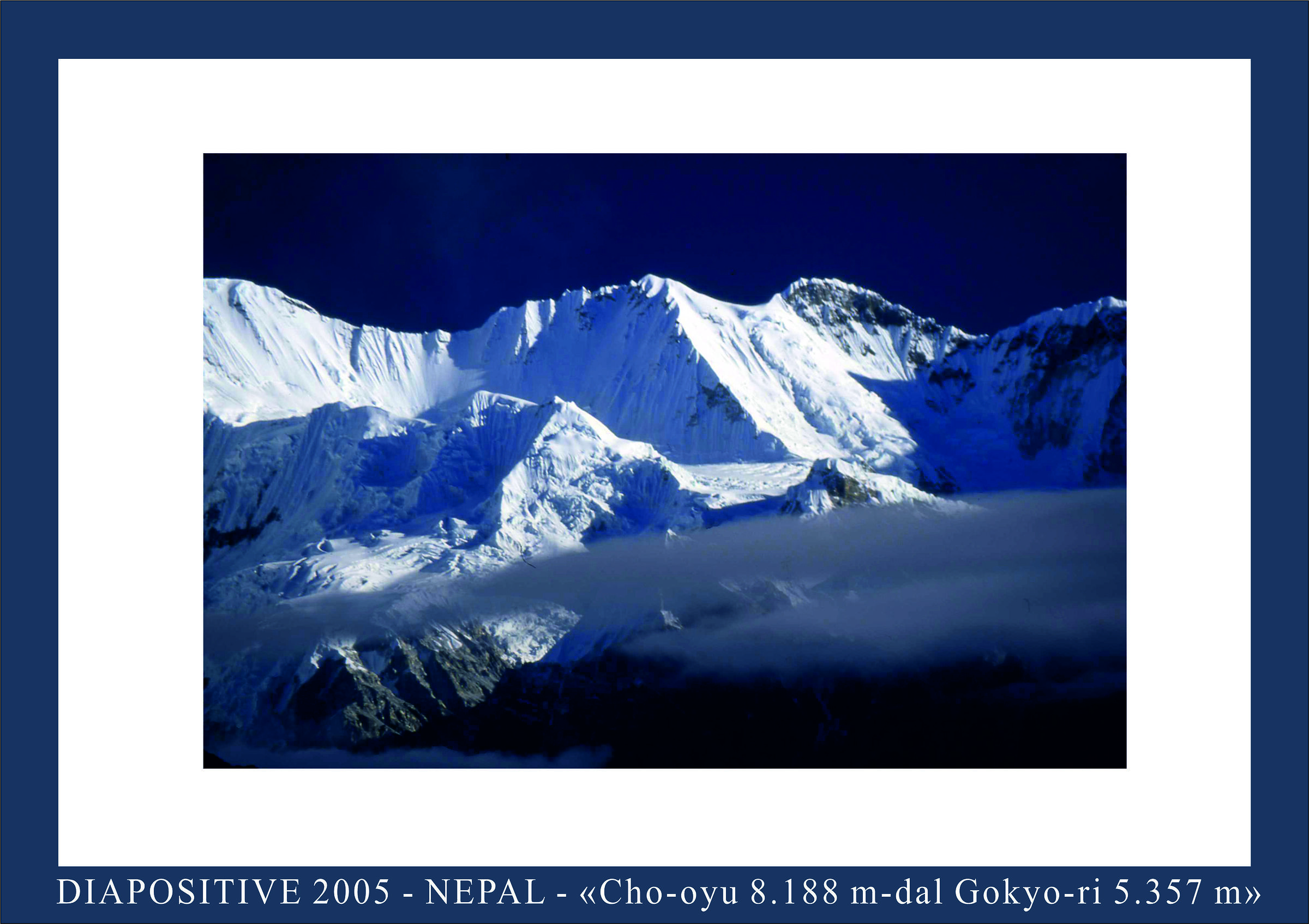 we are at the top of Gokyo-Ri