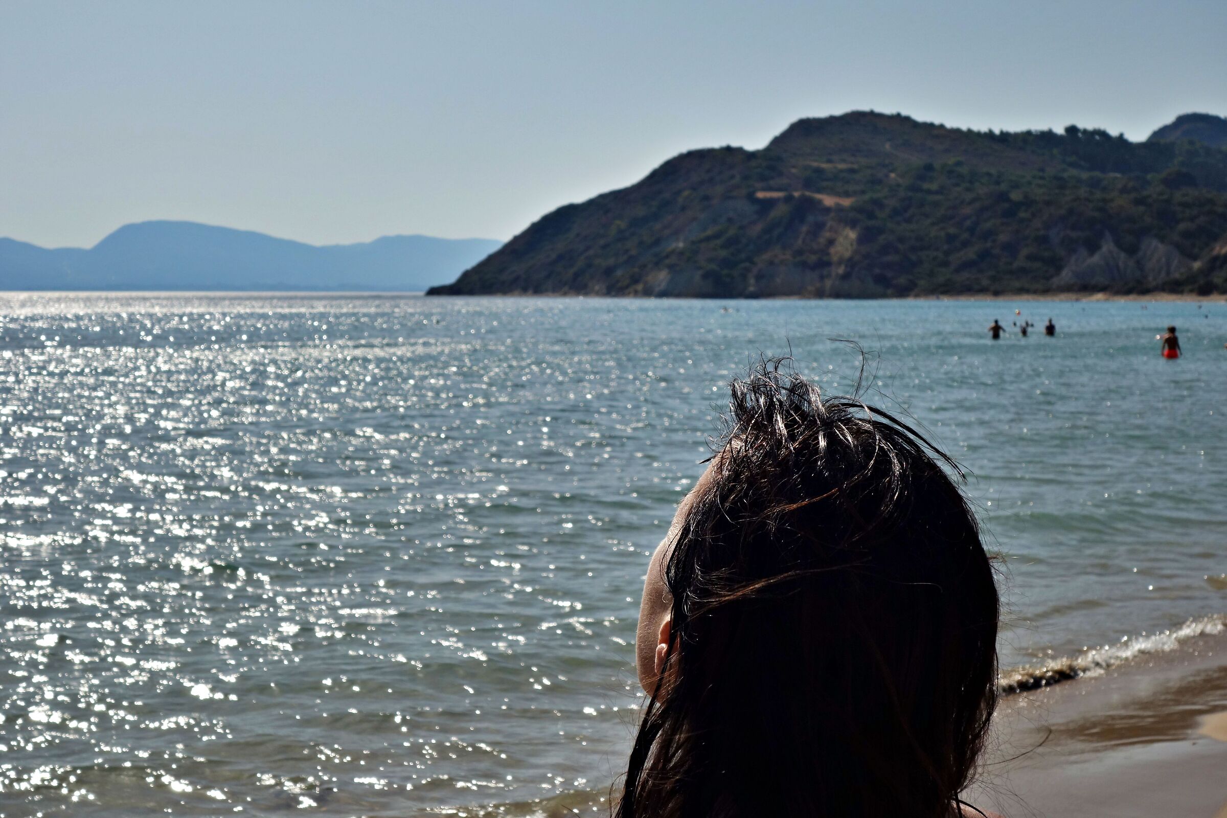 Zante. Backlight in Gerakas