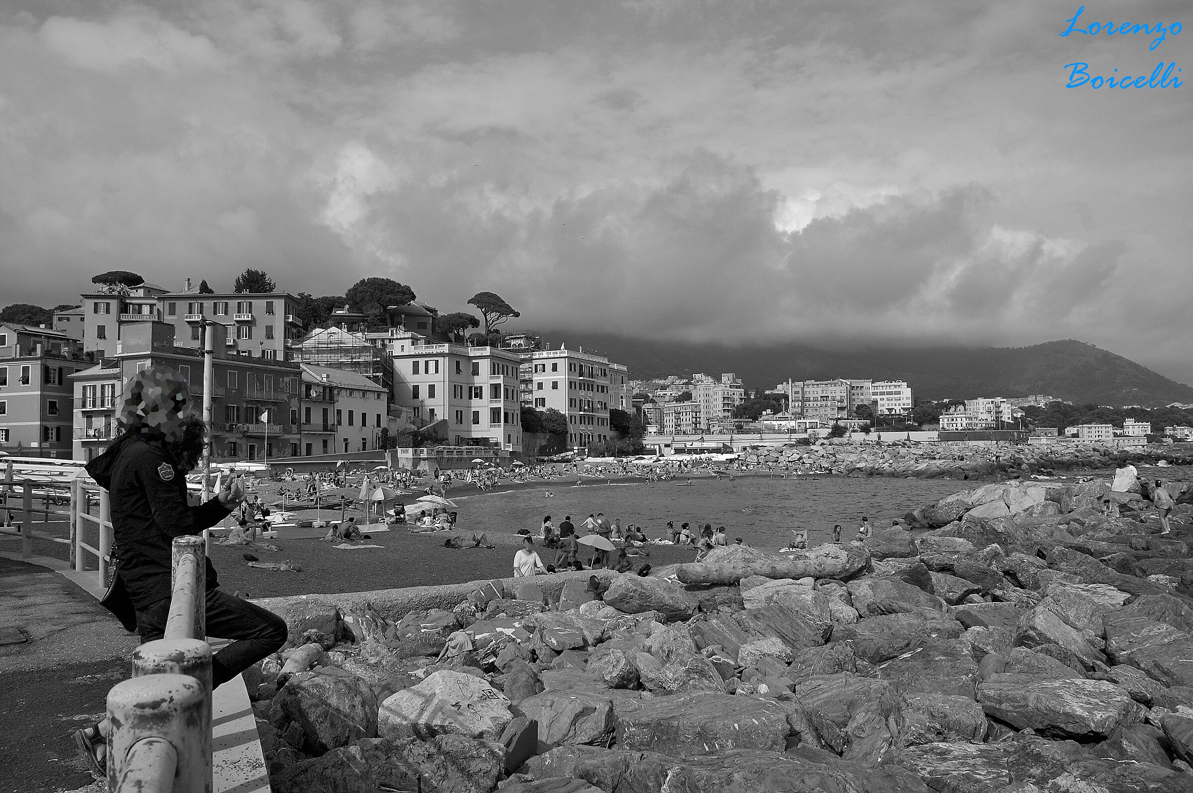Spiaggia di Vernazza (Genova)