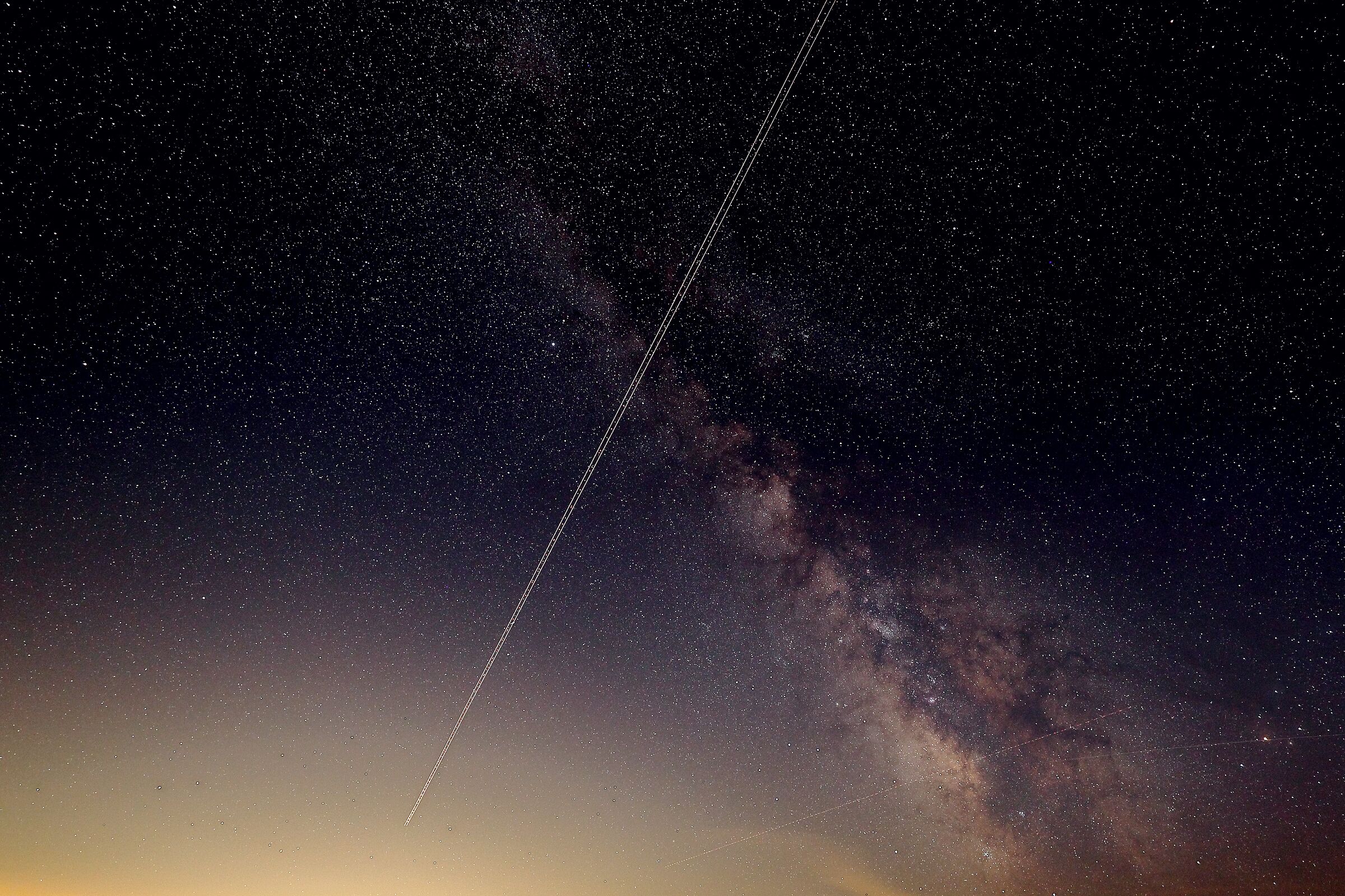 Cutting the milky way is possible