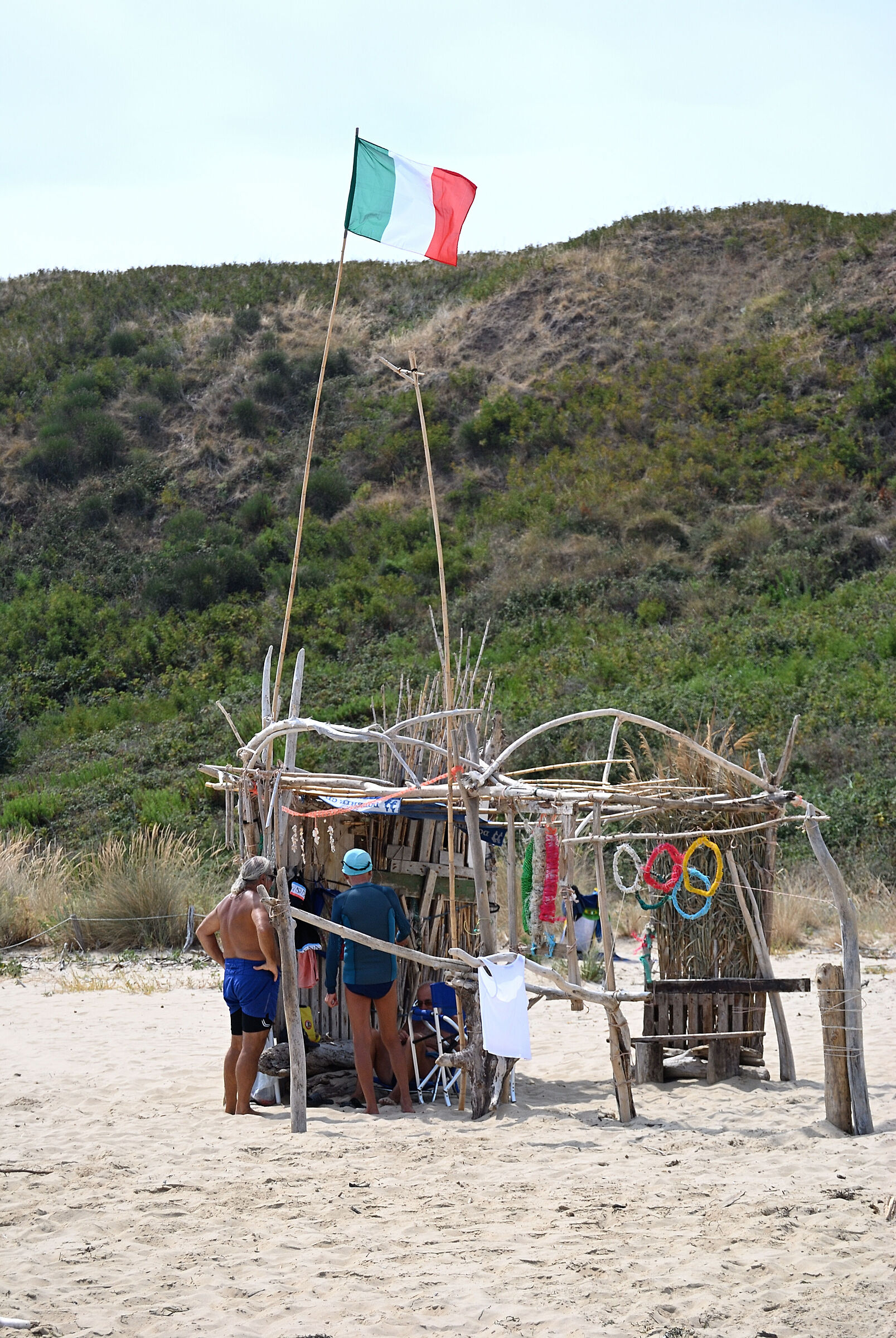 Si tifa Italia anche in spiaggia