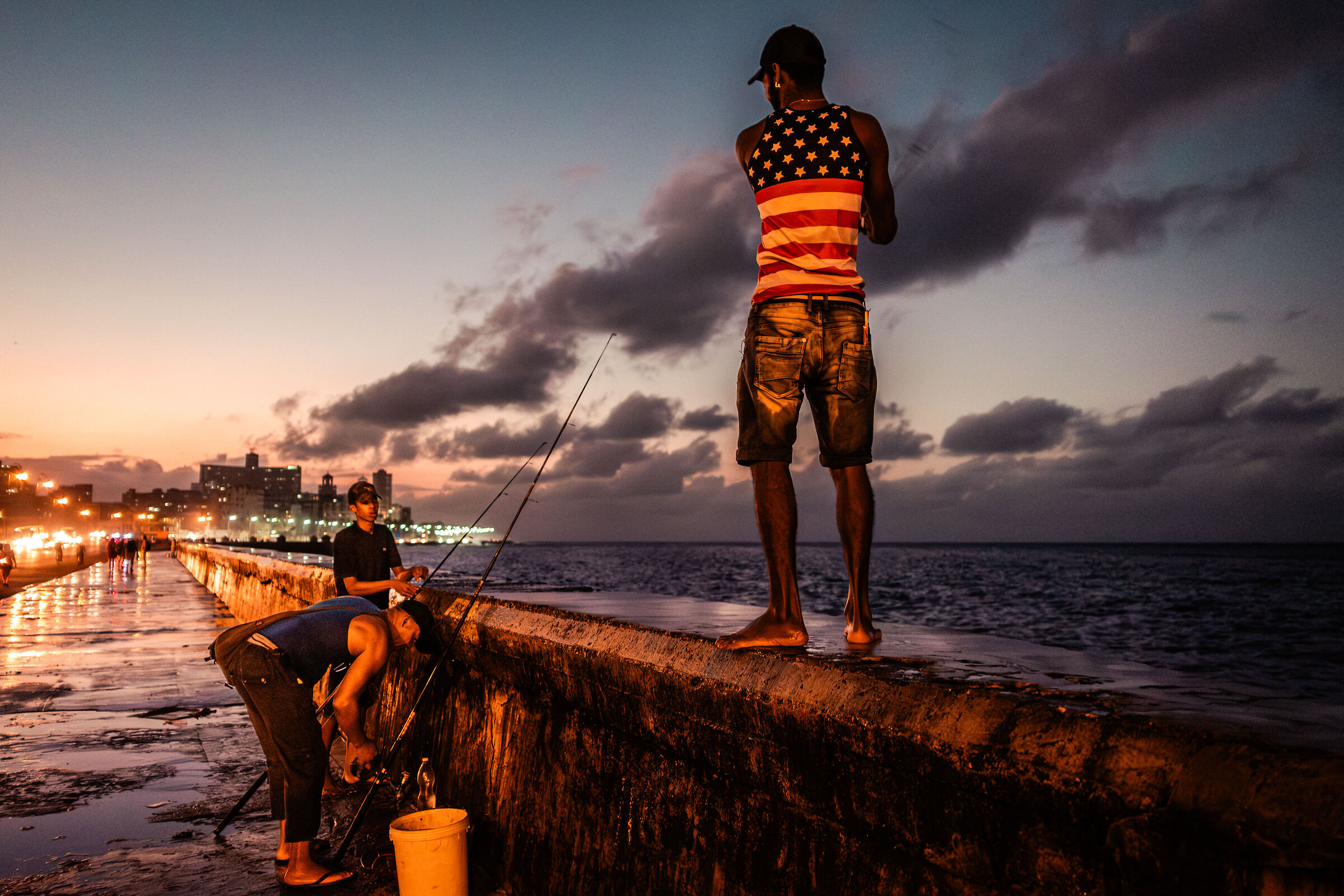 Pesca sul Malecon
