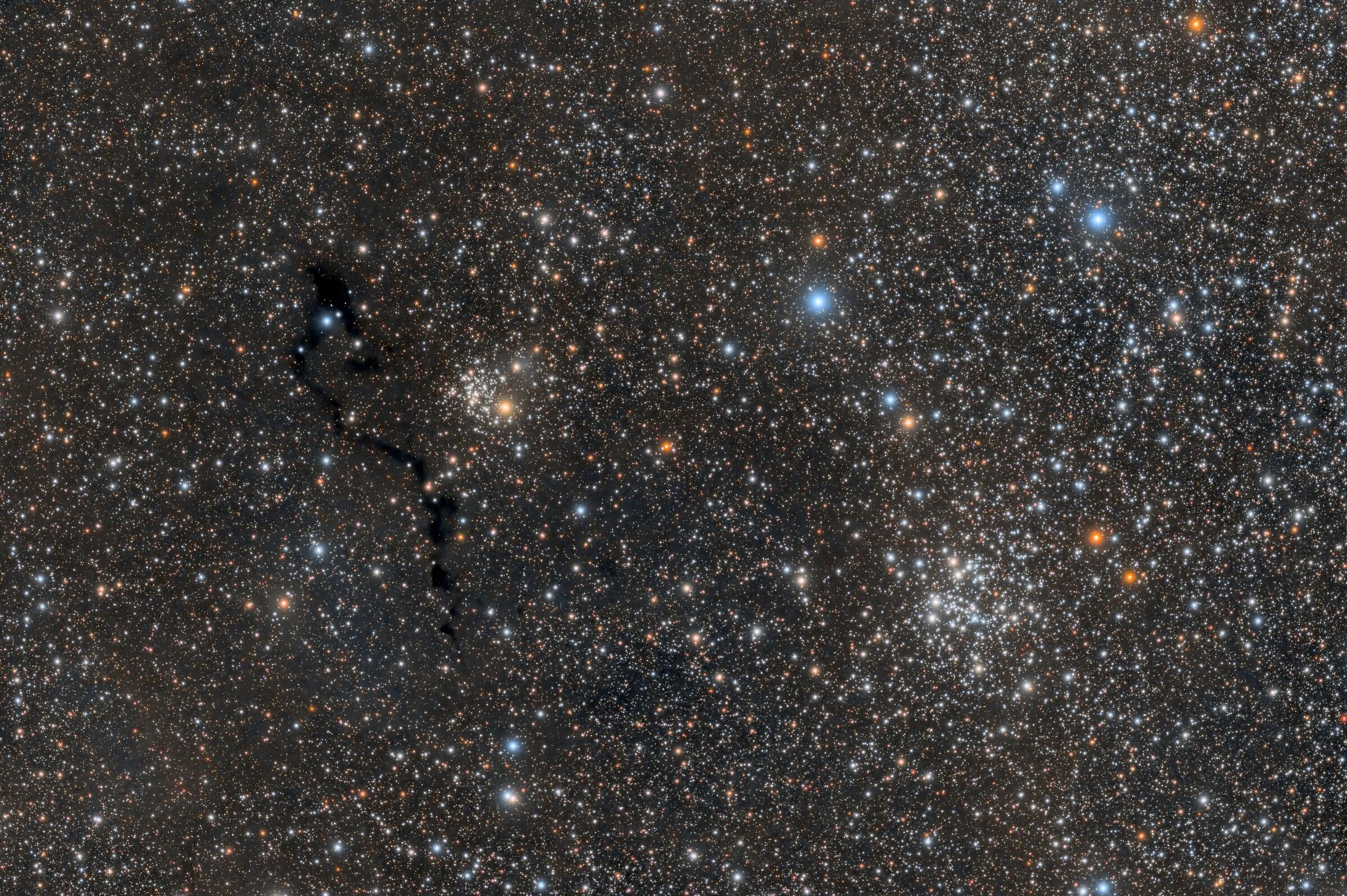 Due ammassi e un'oscura