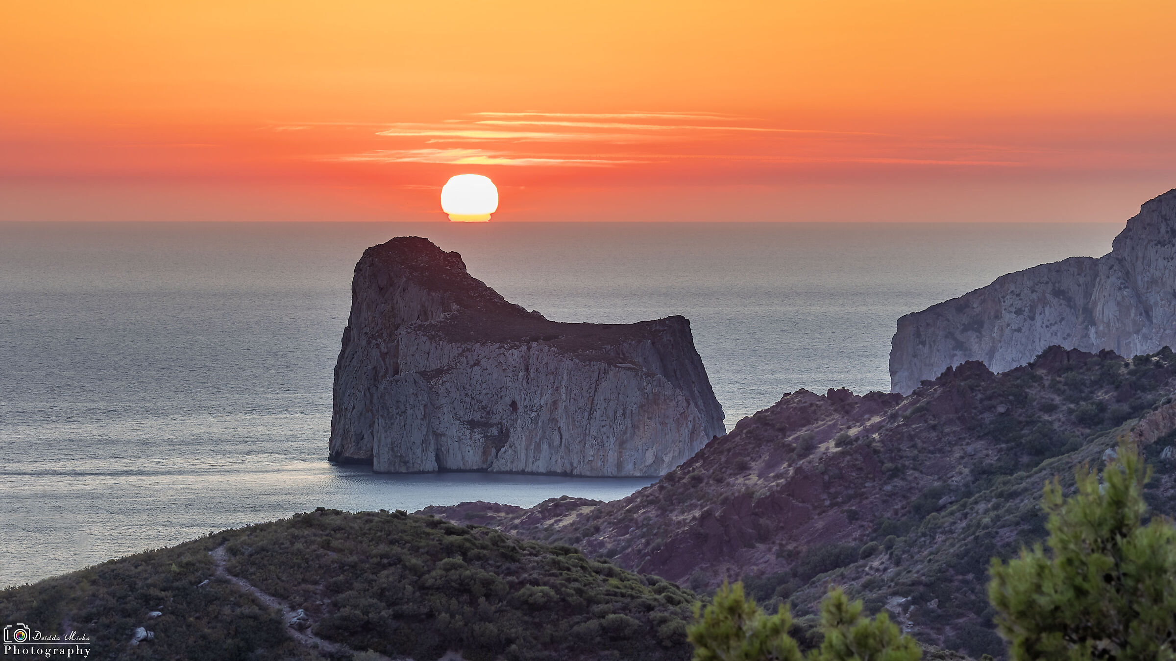 Pan di Zucchero al tramonto