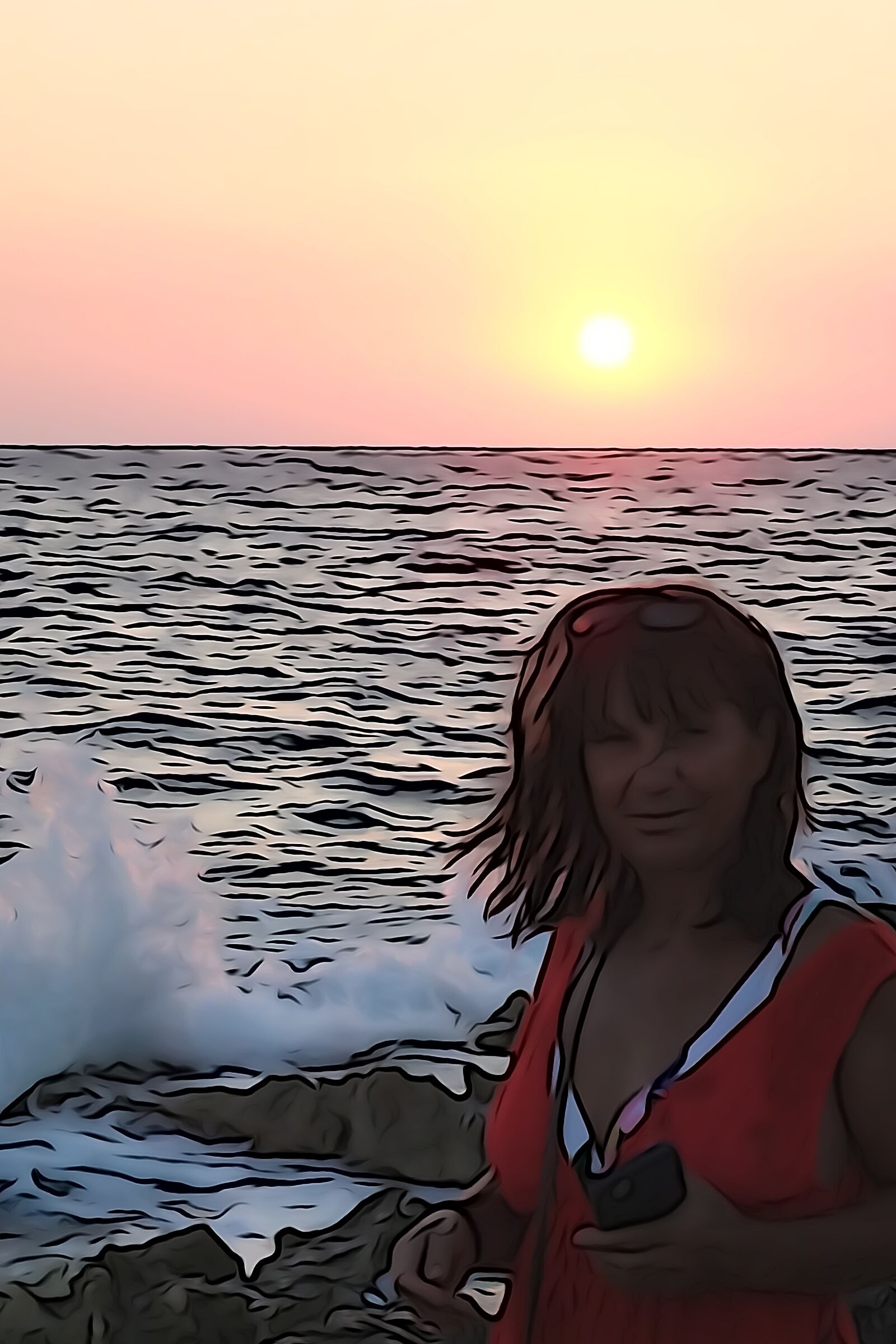 Zante. Sunset