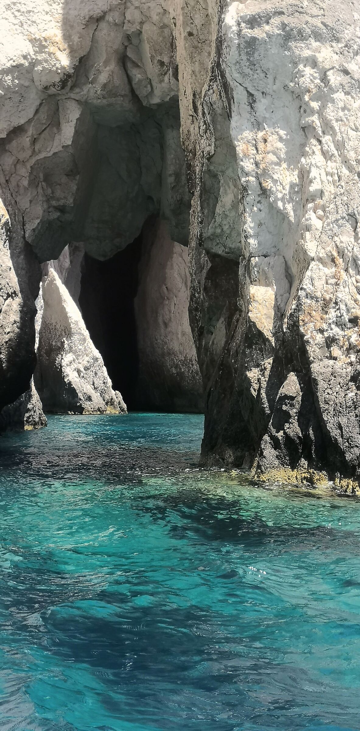 Zante. Labyrinth of rocks.