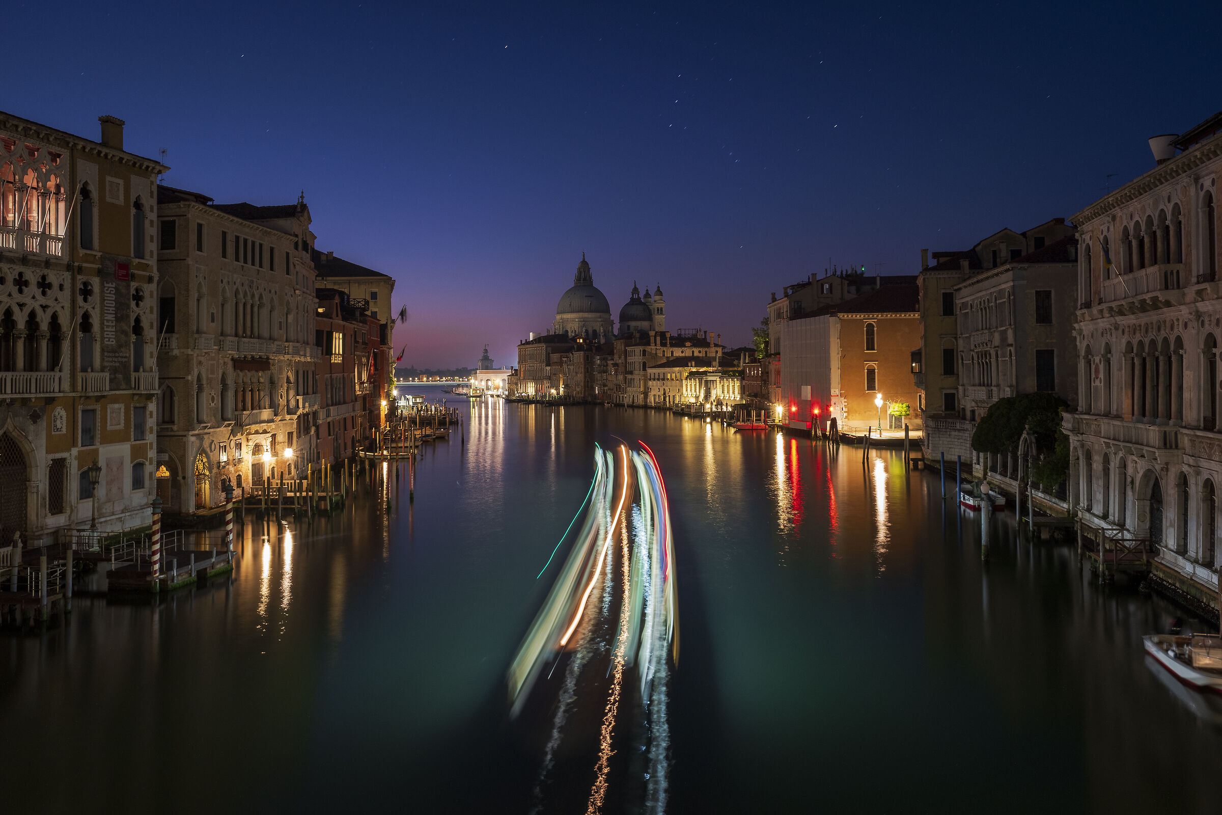 Blue hour at the Academy