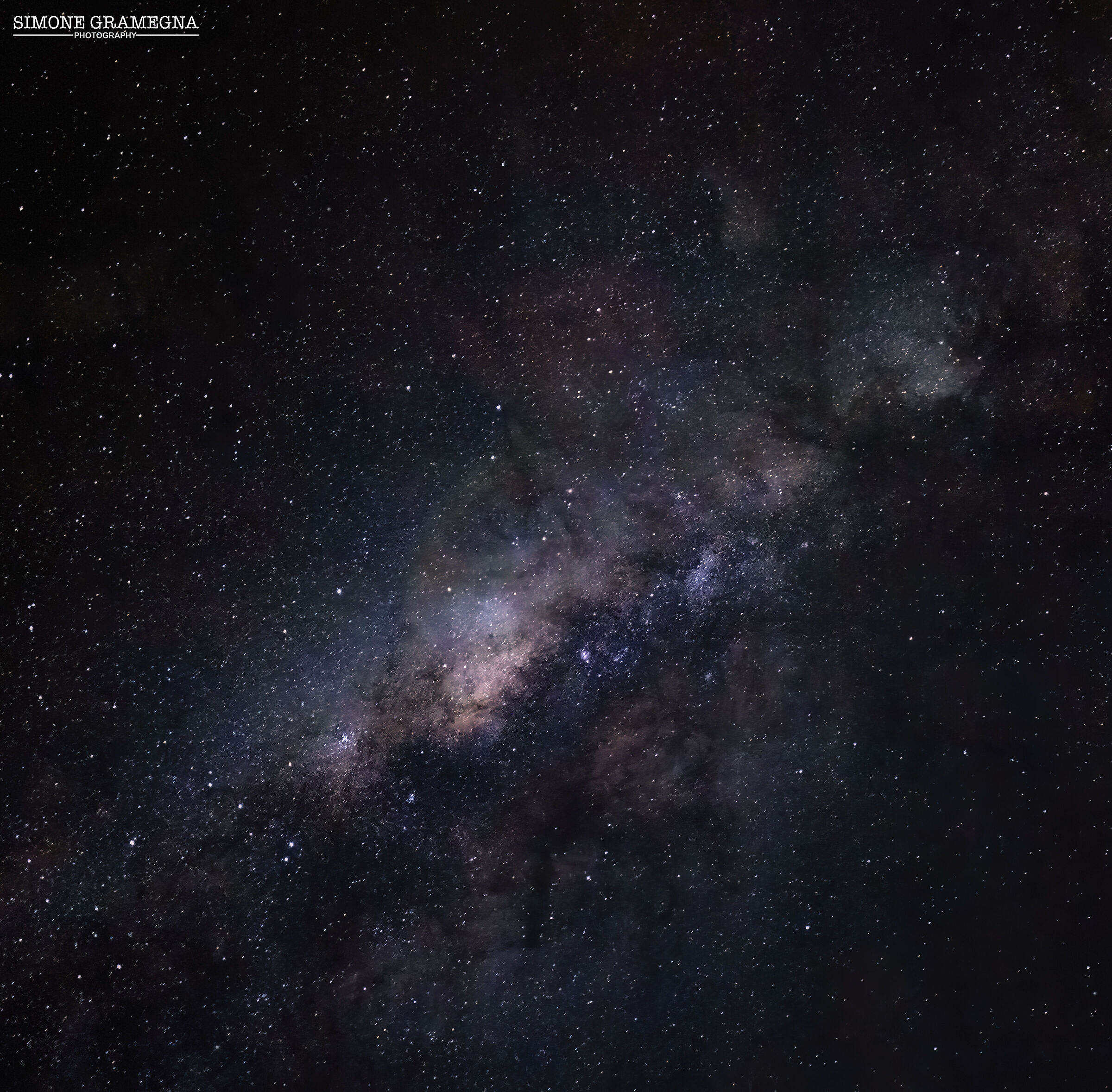 La Via Lattea in volo, tornando dall'Australia