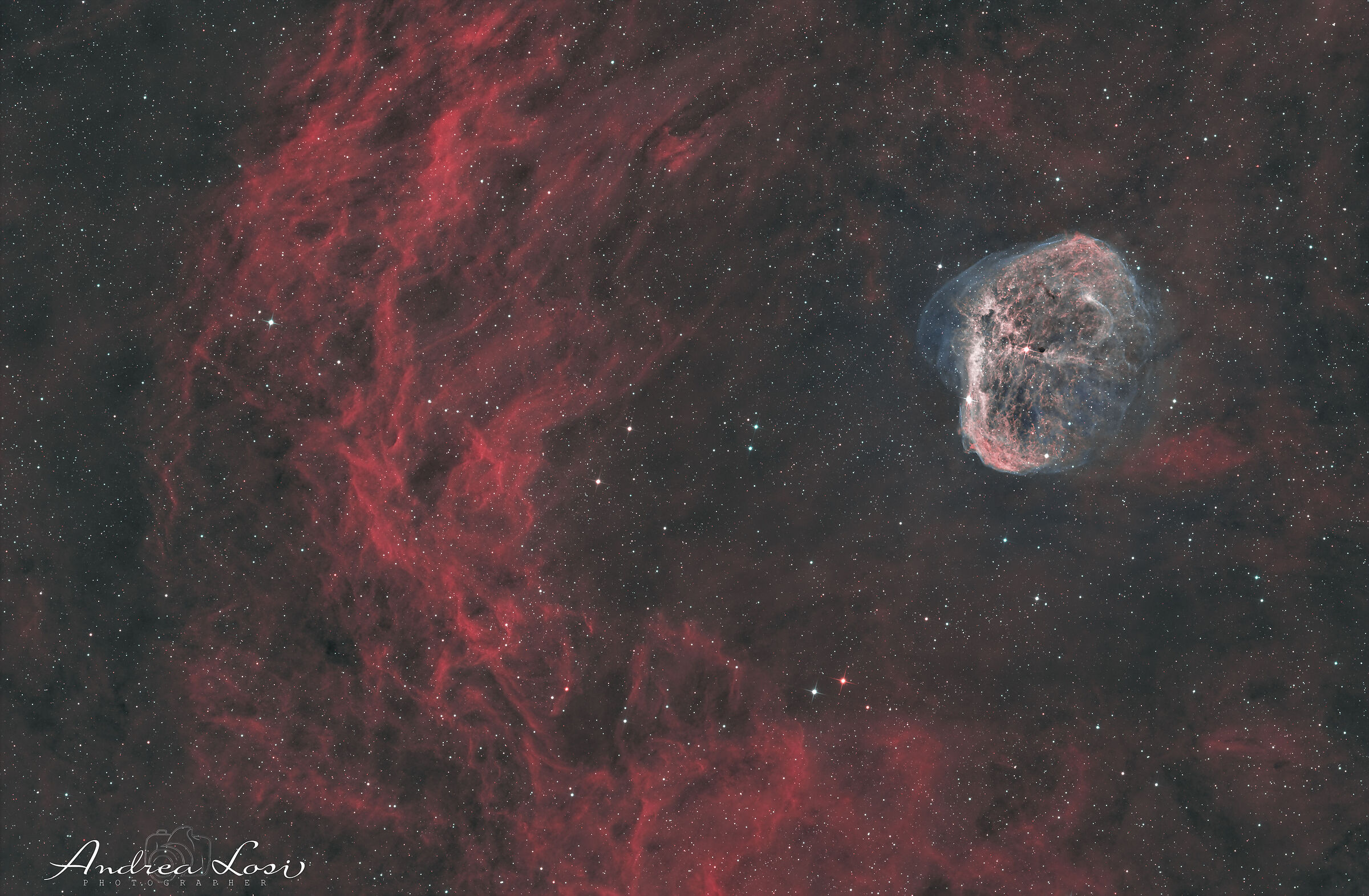 NGC 6888?- Crescent Nebula - Costellazione del Cigno