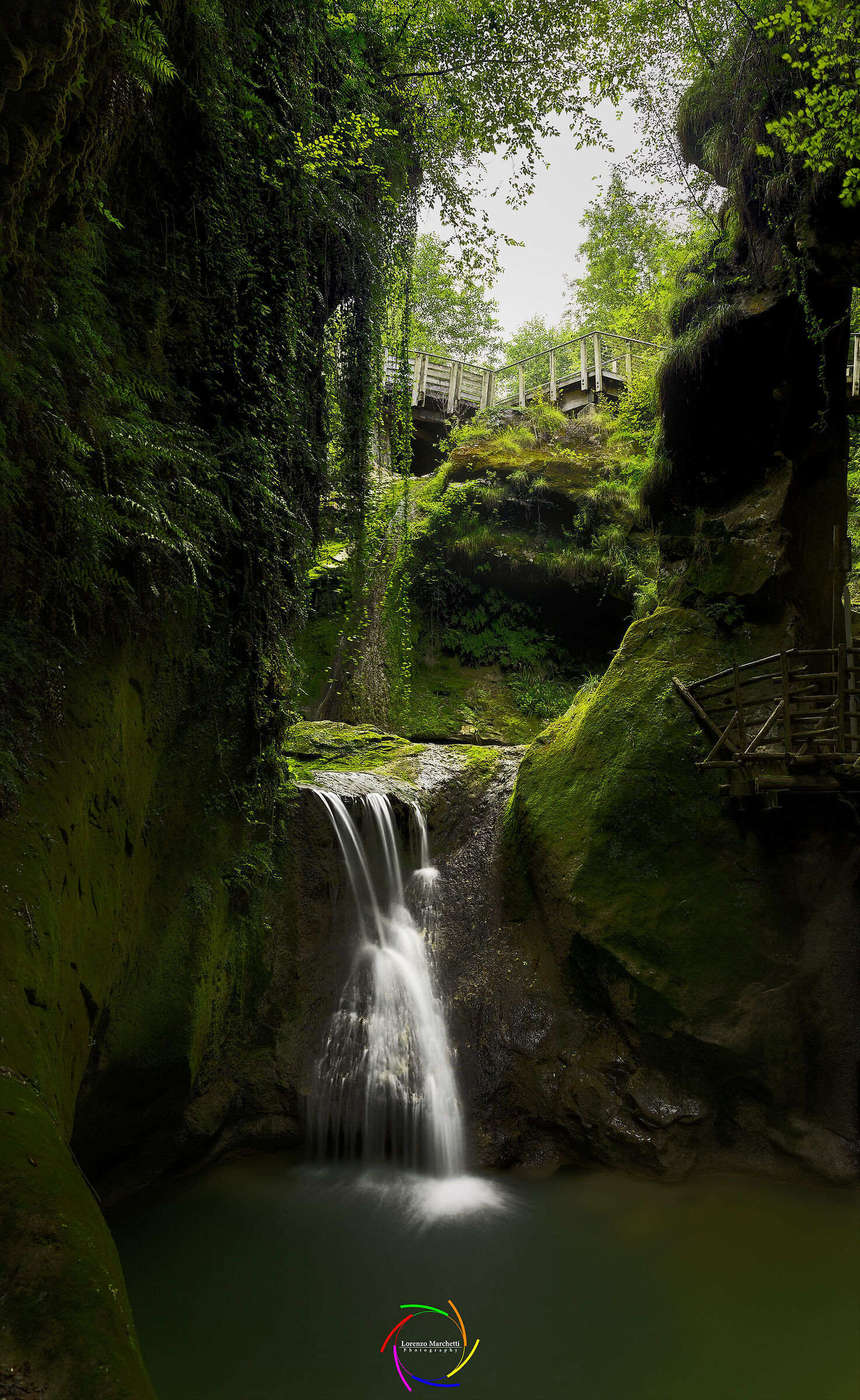 The hidden waterfall