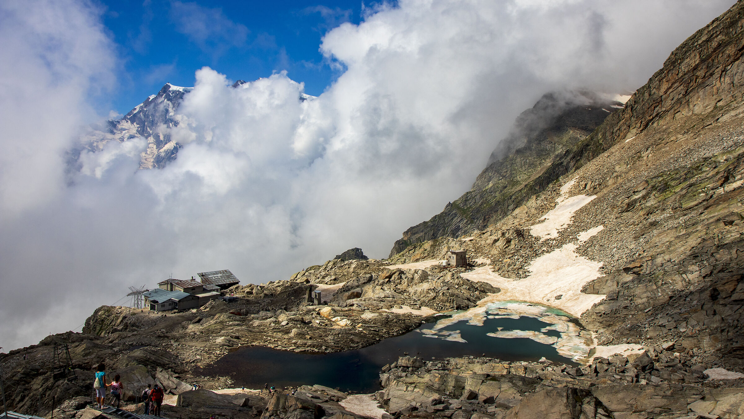 Lago Smeraldo e Monte Rosa
