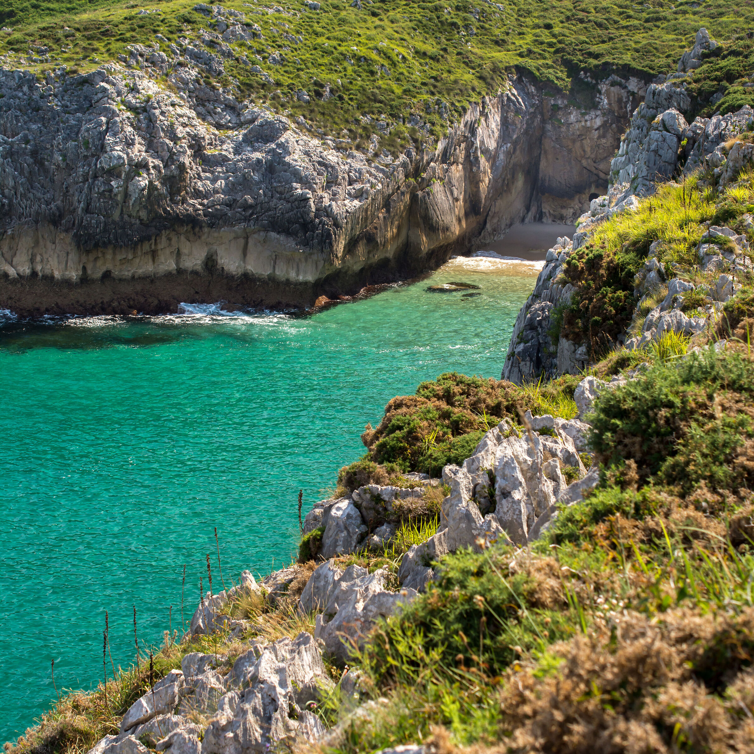 The beach that doesn't exist