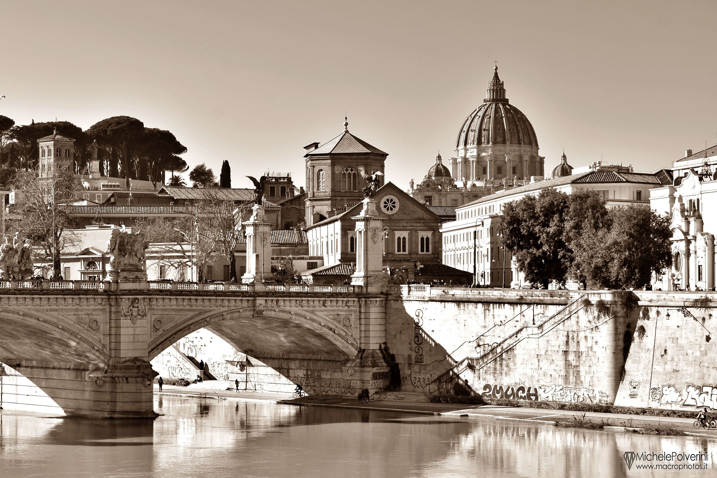 Rome Lungotevere 29 January 2023