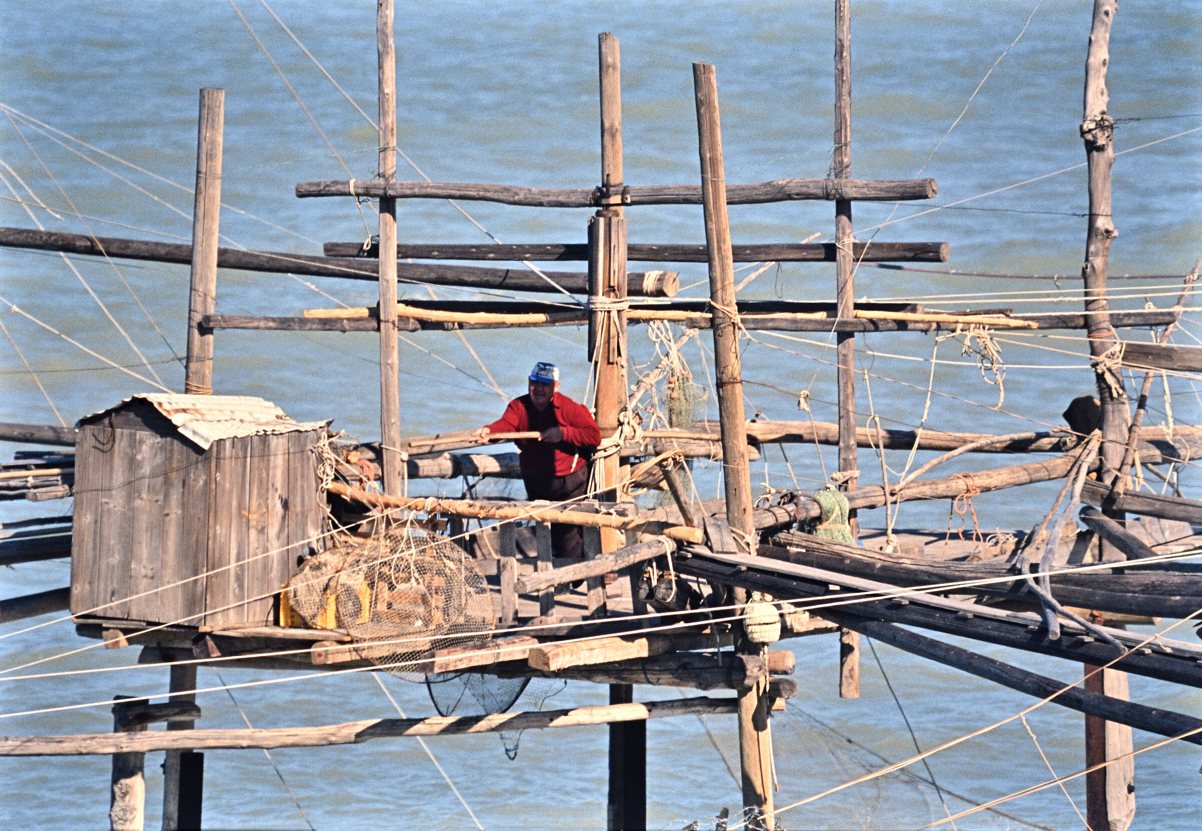 When trabocchi were still fishing machines