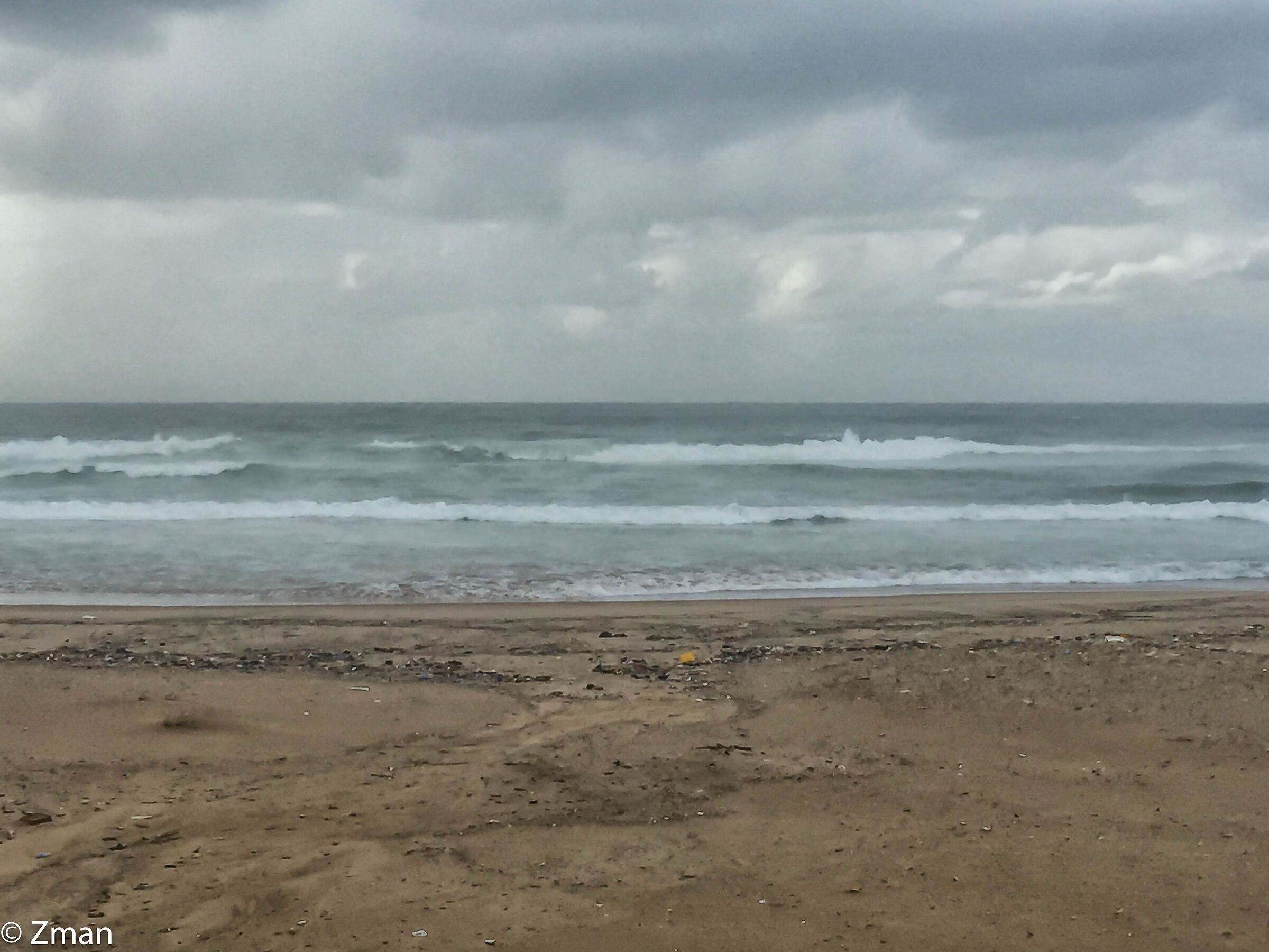 Rough Sea in the Middle East