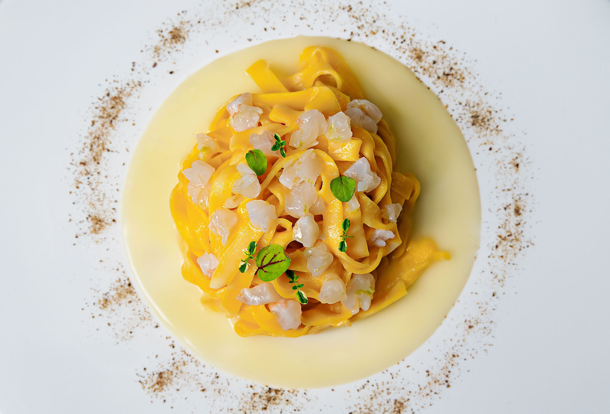 Linguine with lemon and ginger 2