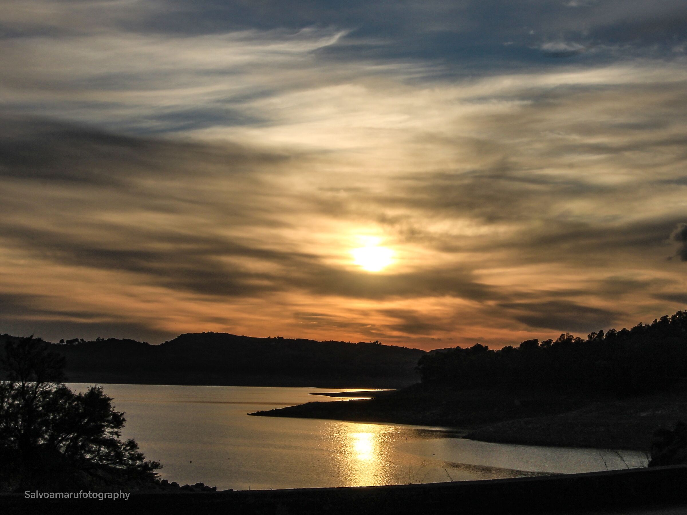 Sunset at the Pozzillo