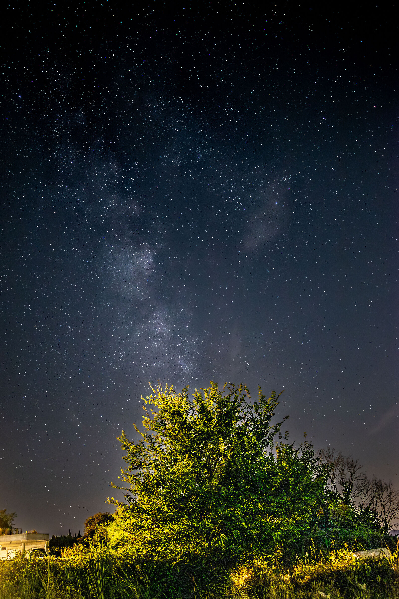 Milky way from Peccioli