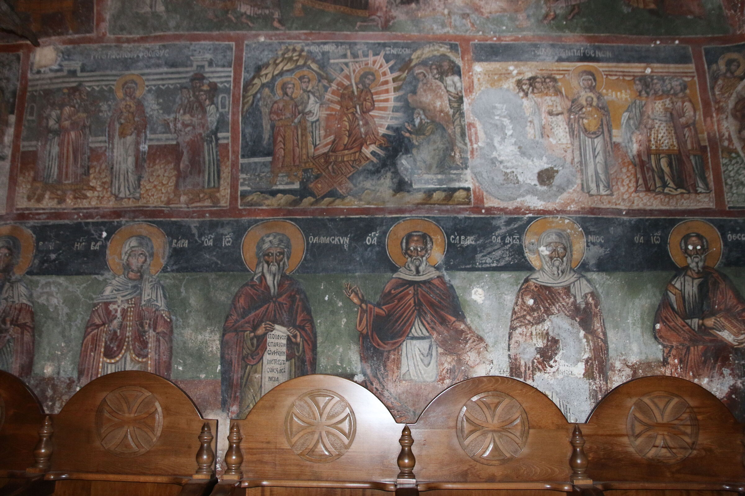 FRESCOES IN THE CHURCH OF SAN PHILOSOPHO
