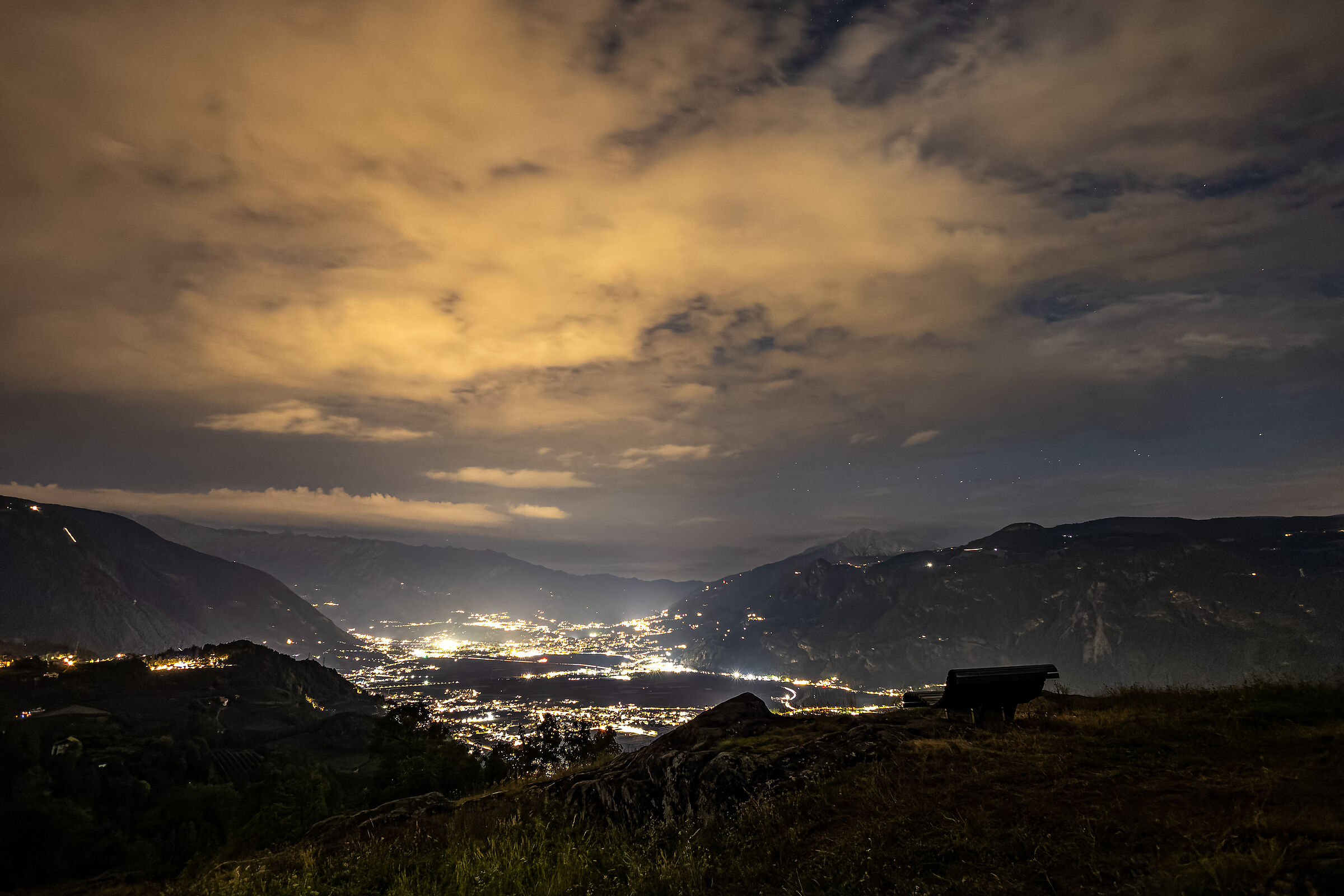 Merano di notte