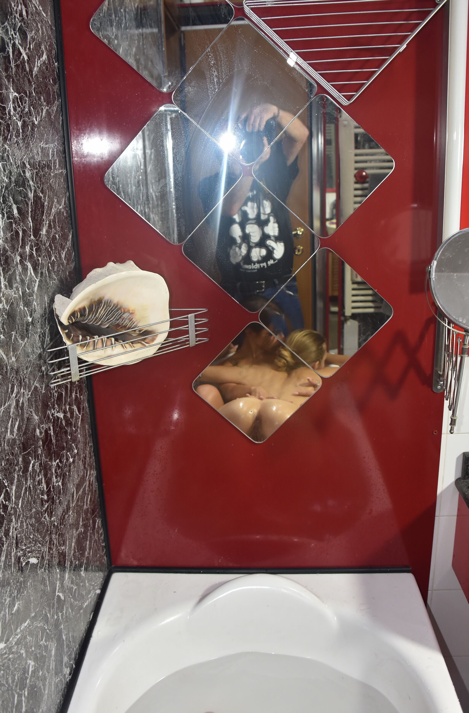 Shooting with friends