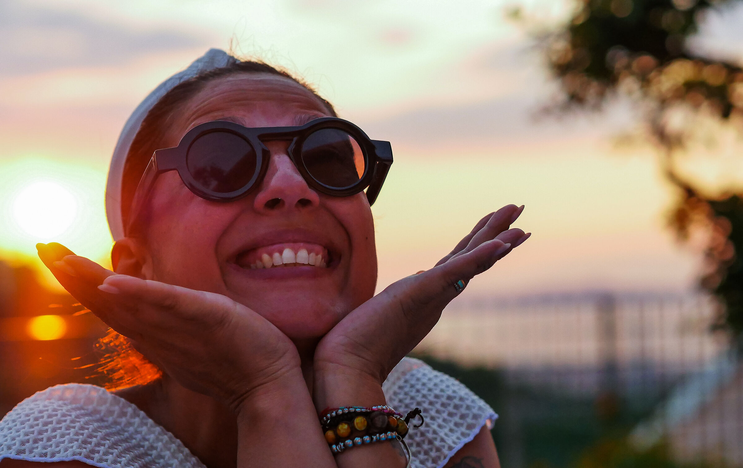 Una sera d'estate in Sicilia, son felice!