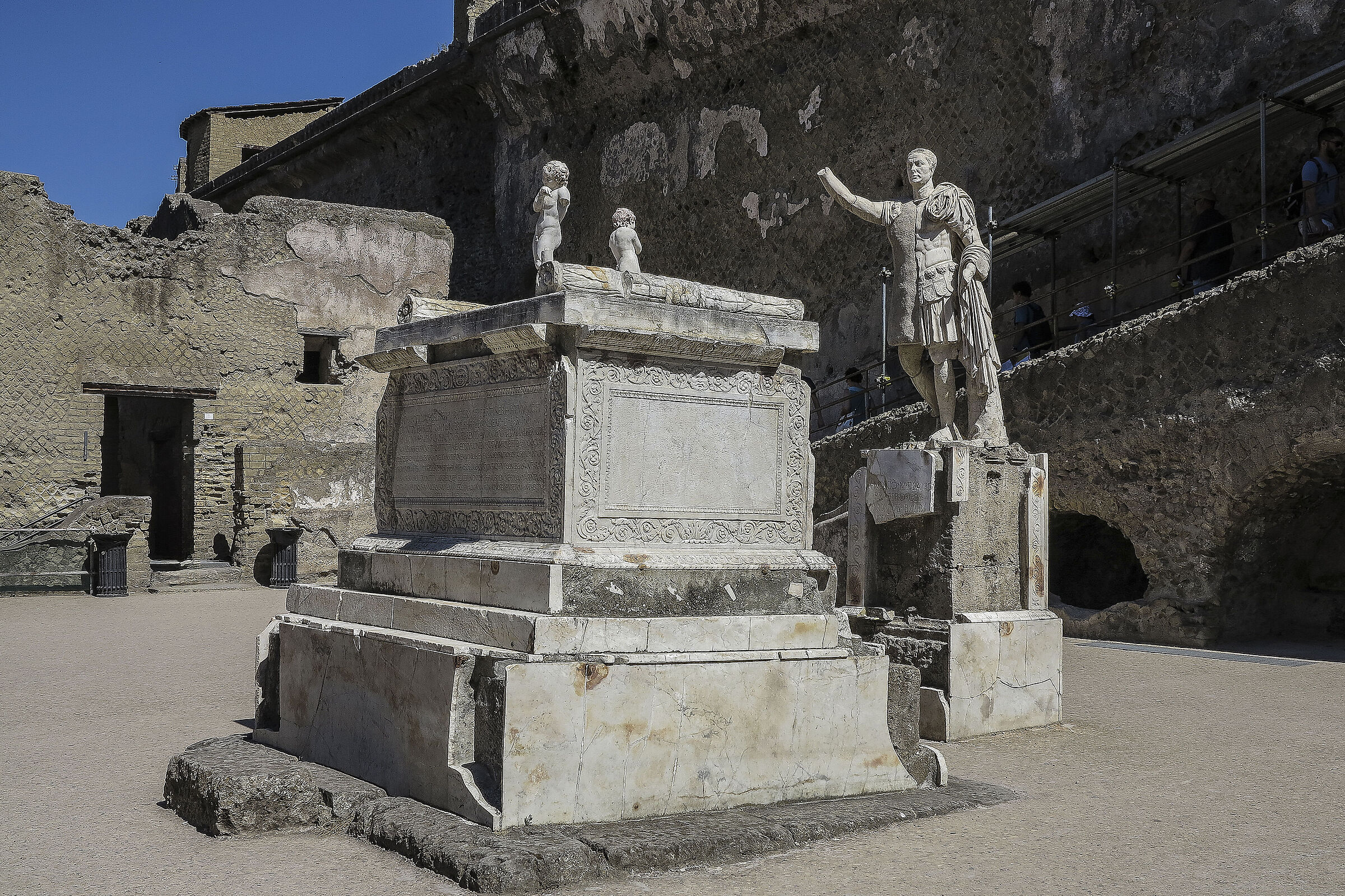 Statua di Marcus Nonius Balbus - Ercolano