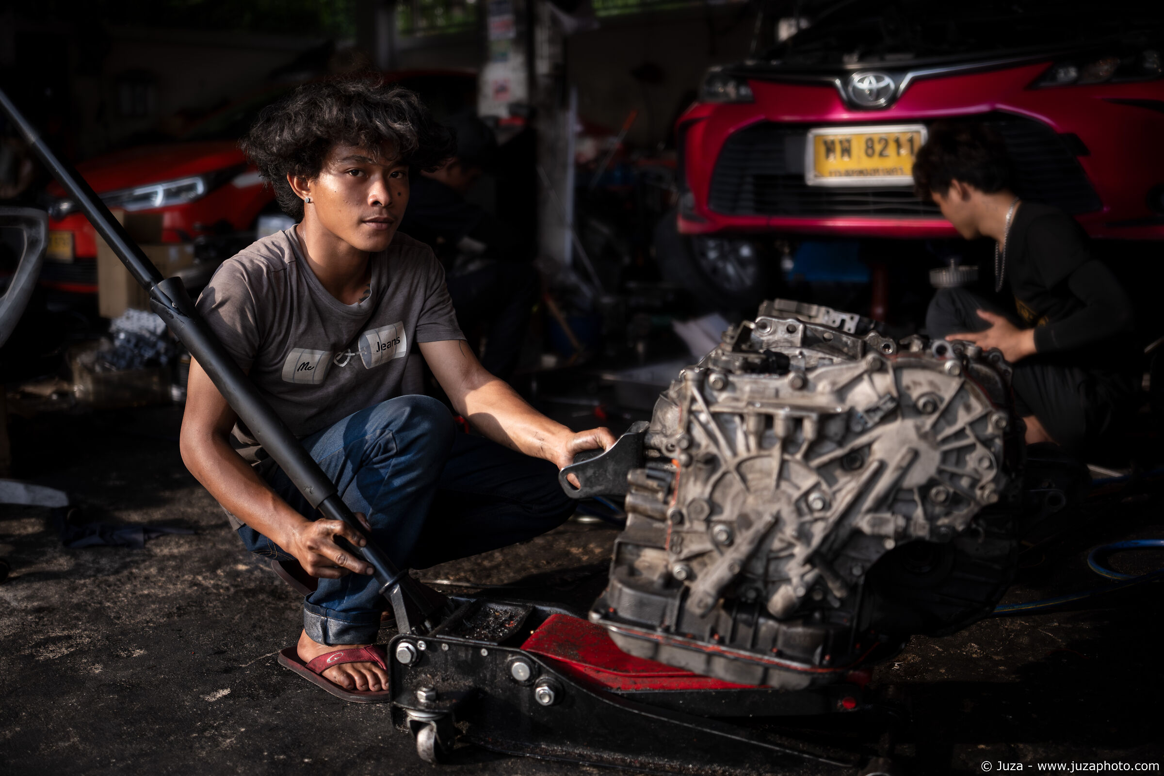 The young mechanic