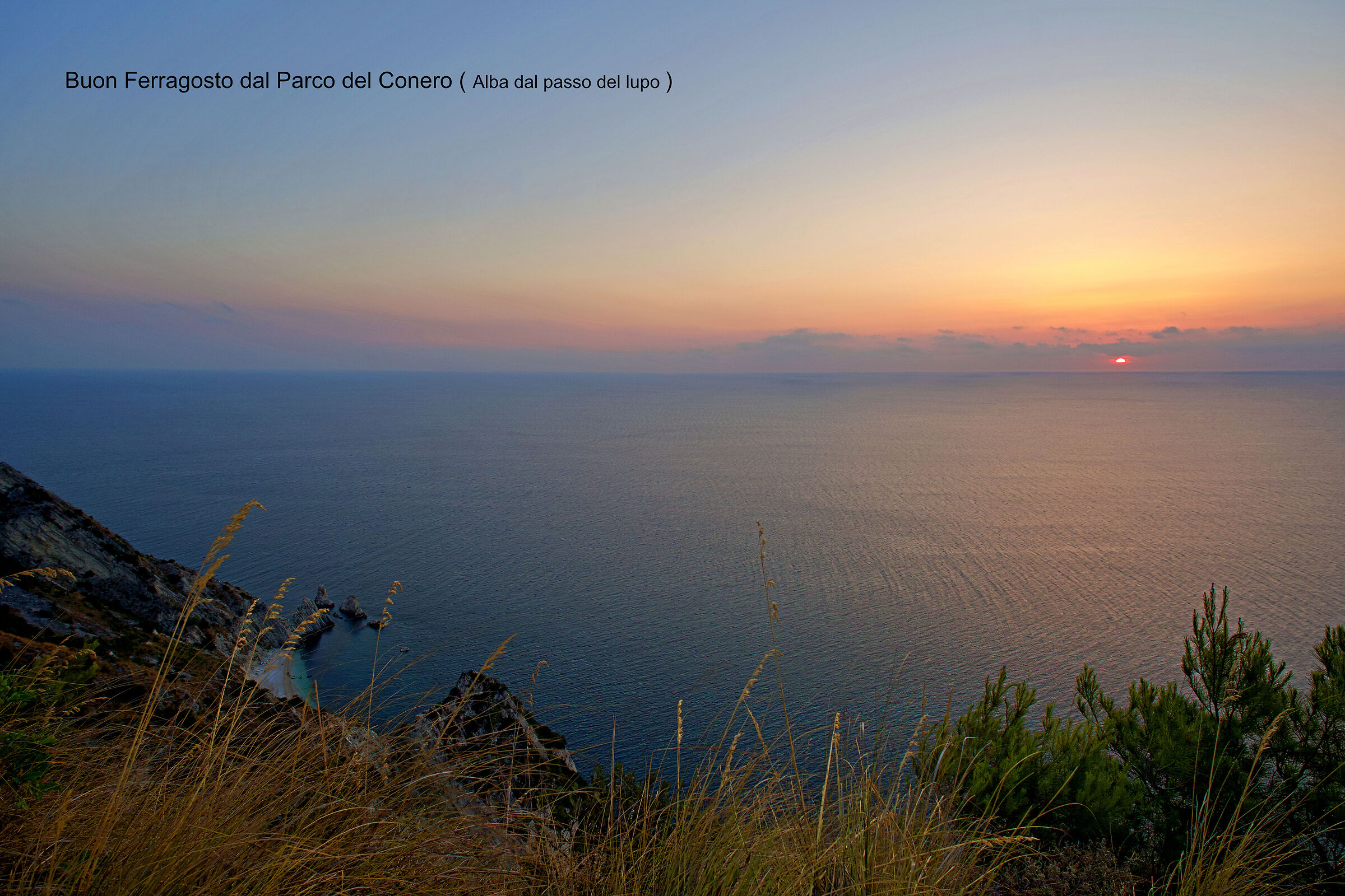 Parco del Conero_Alba dal passo del lupo
