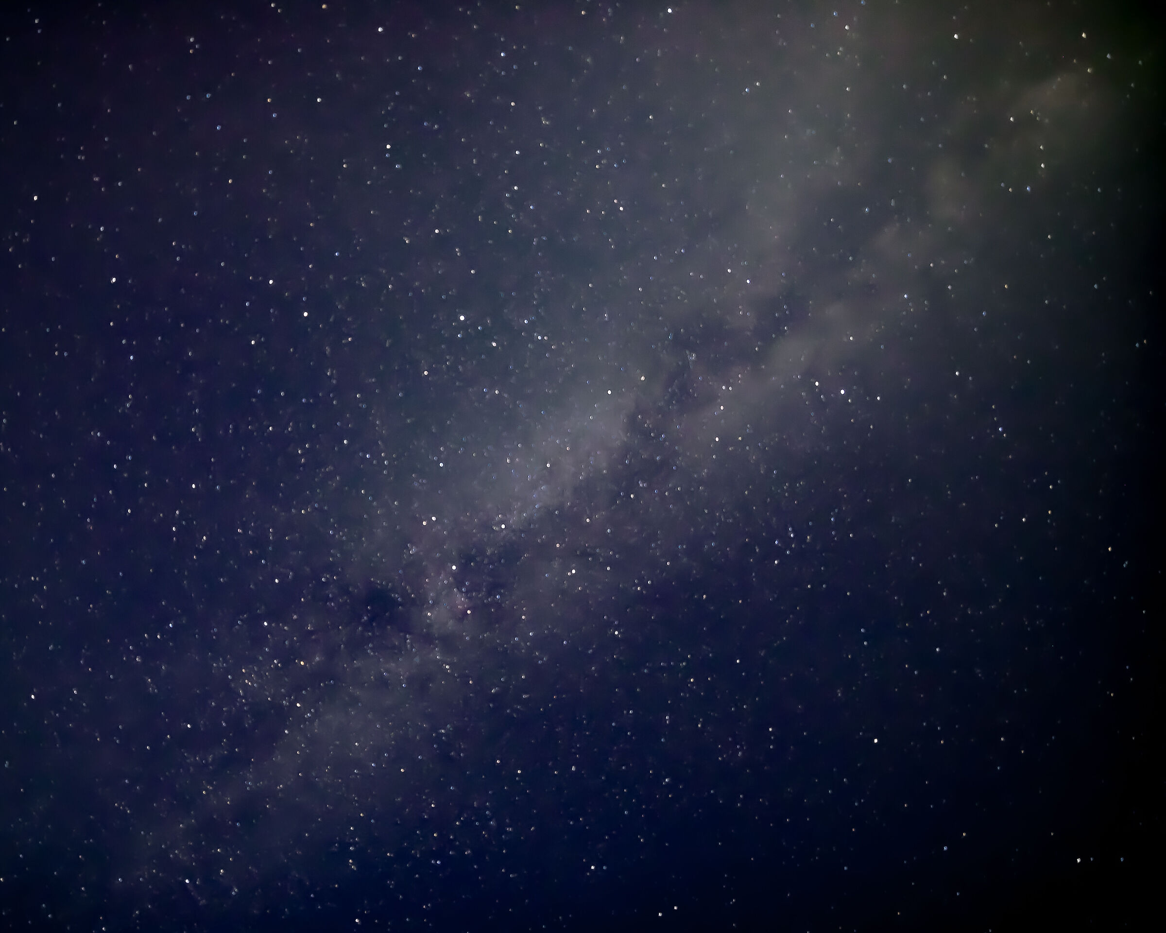 The Milky Way from the Madonie