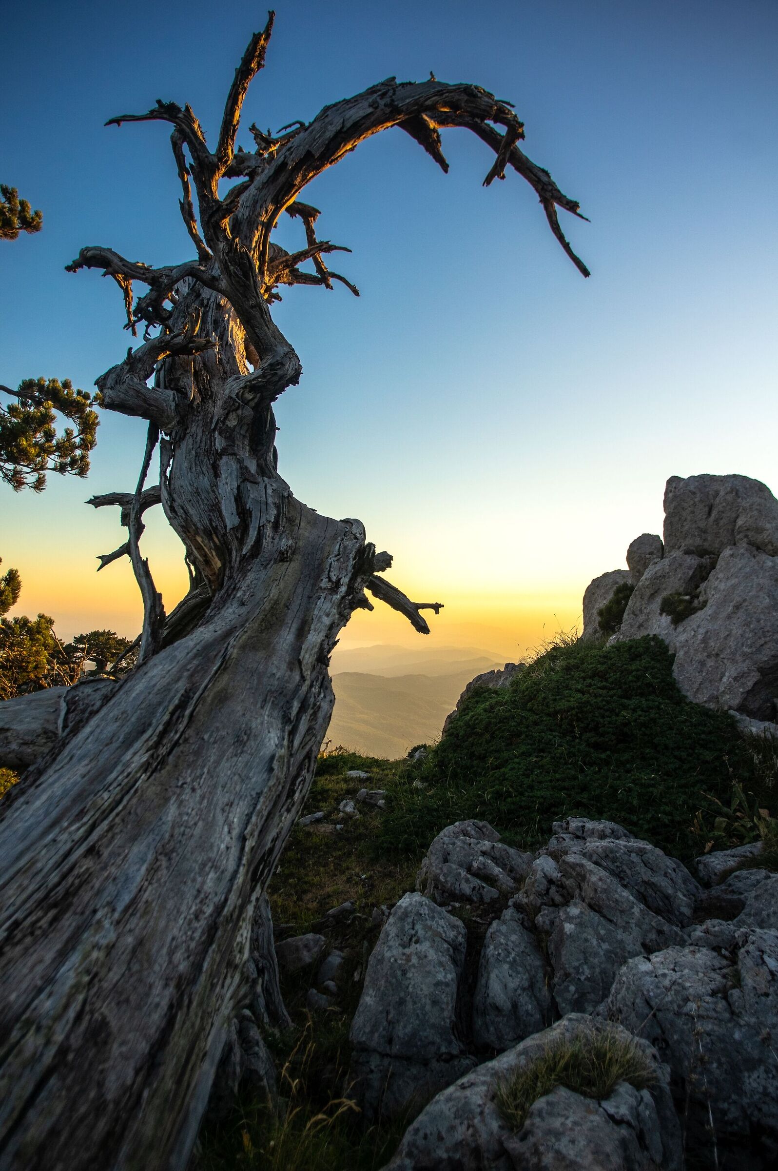 Sunrise on Mount Pollino
