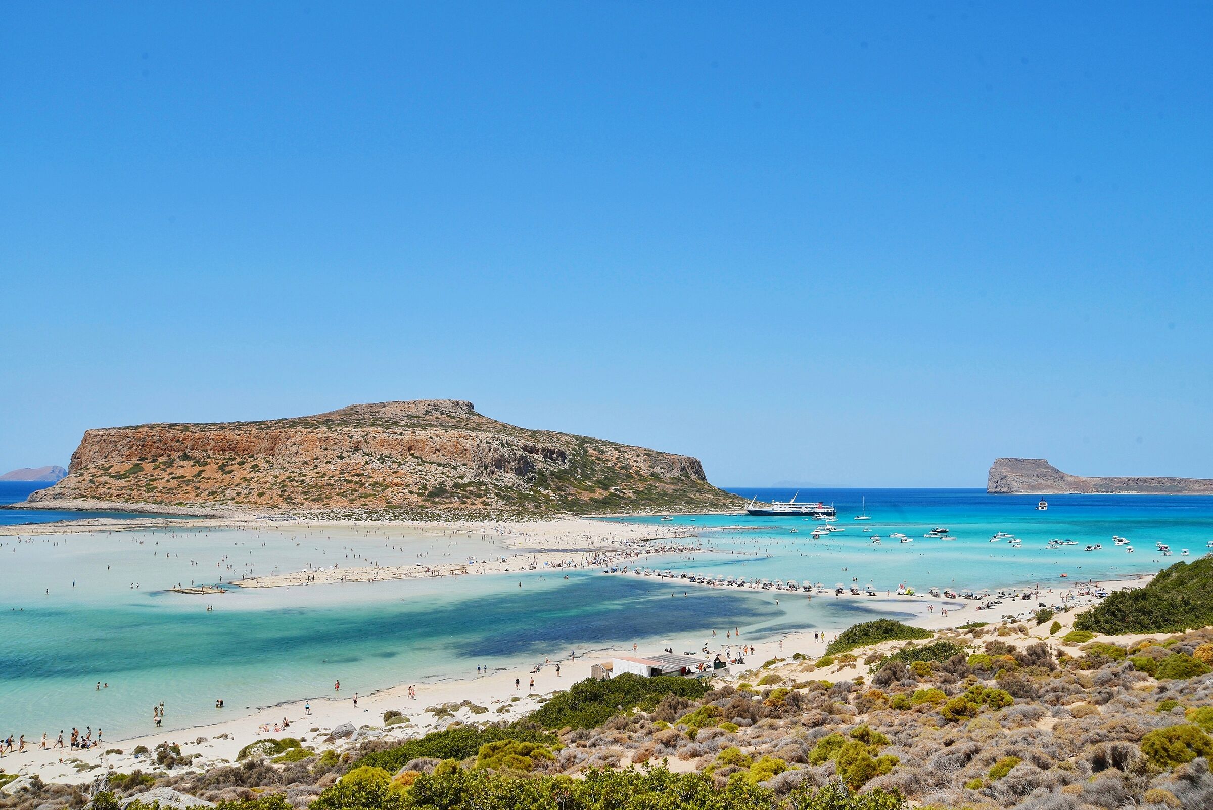 Island of Crete.  Balos Lagoon