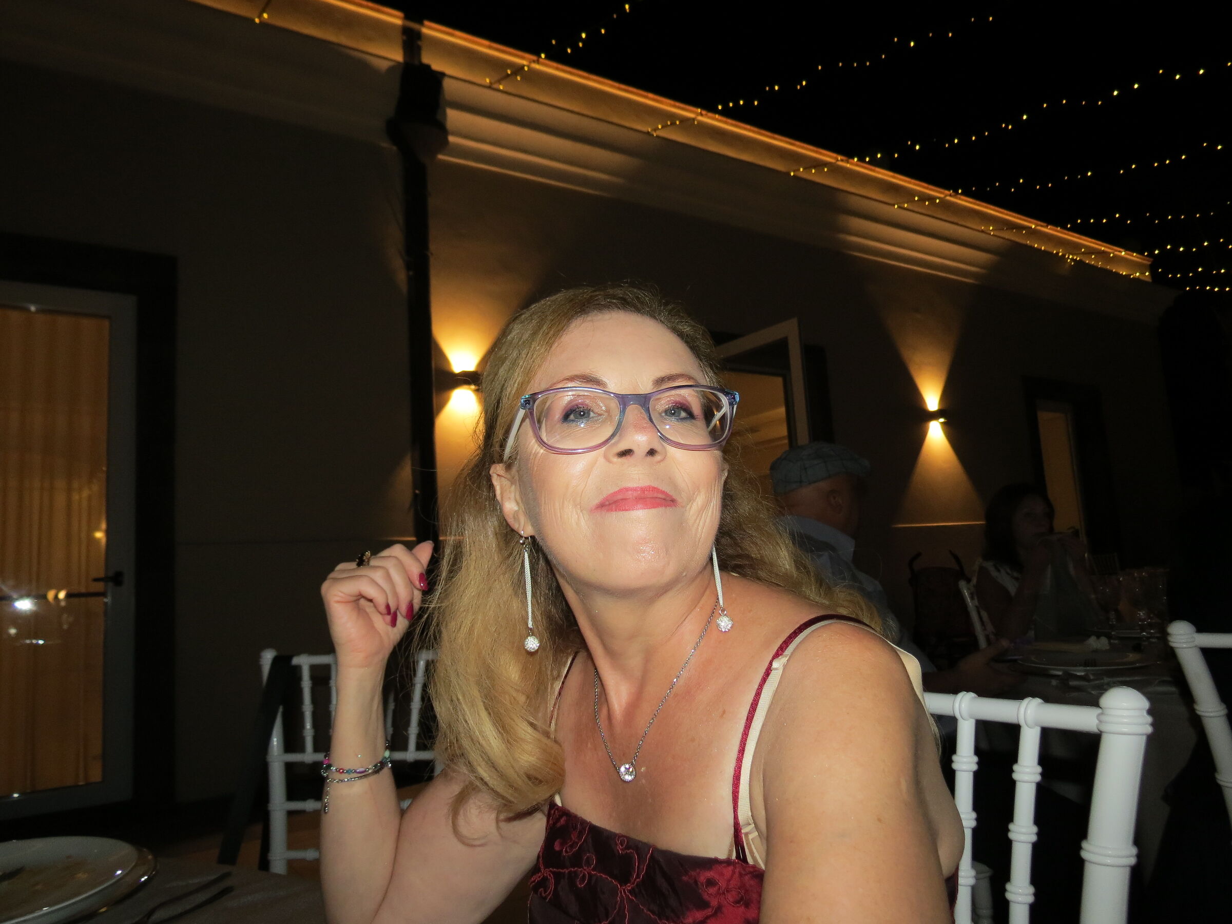 at the Wedding Dinner