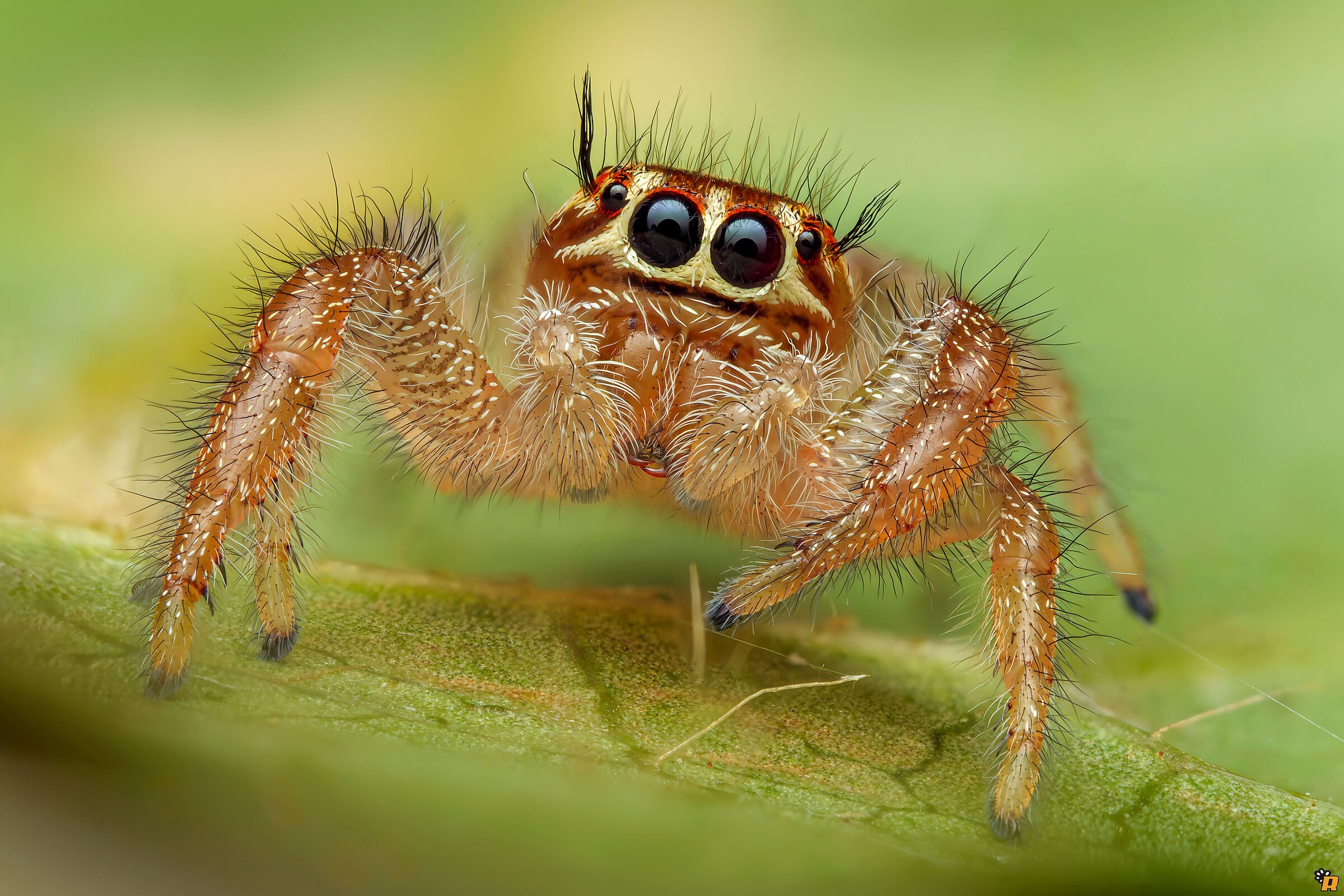 Thyene imperialis - Maschio Subadulto