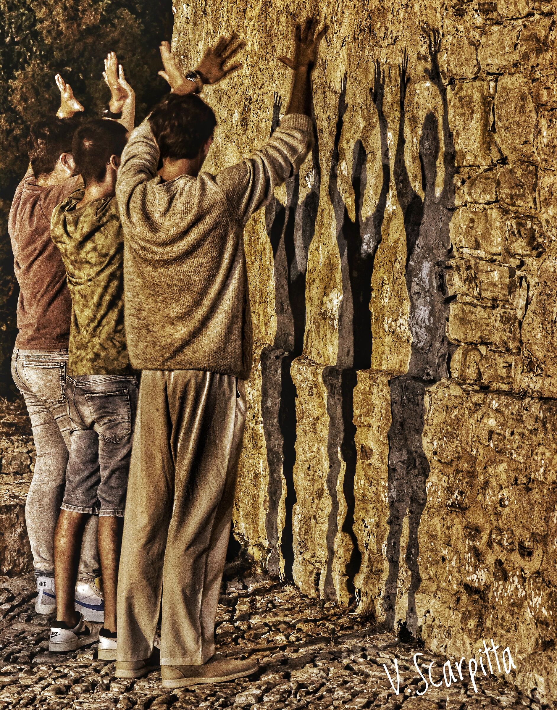 The first surrender...