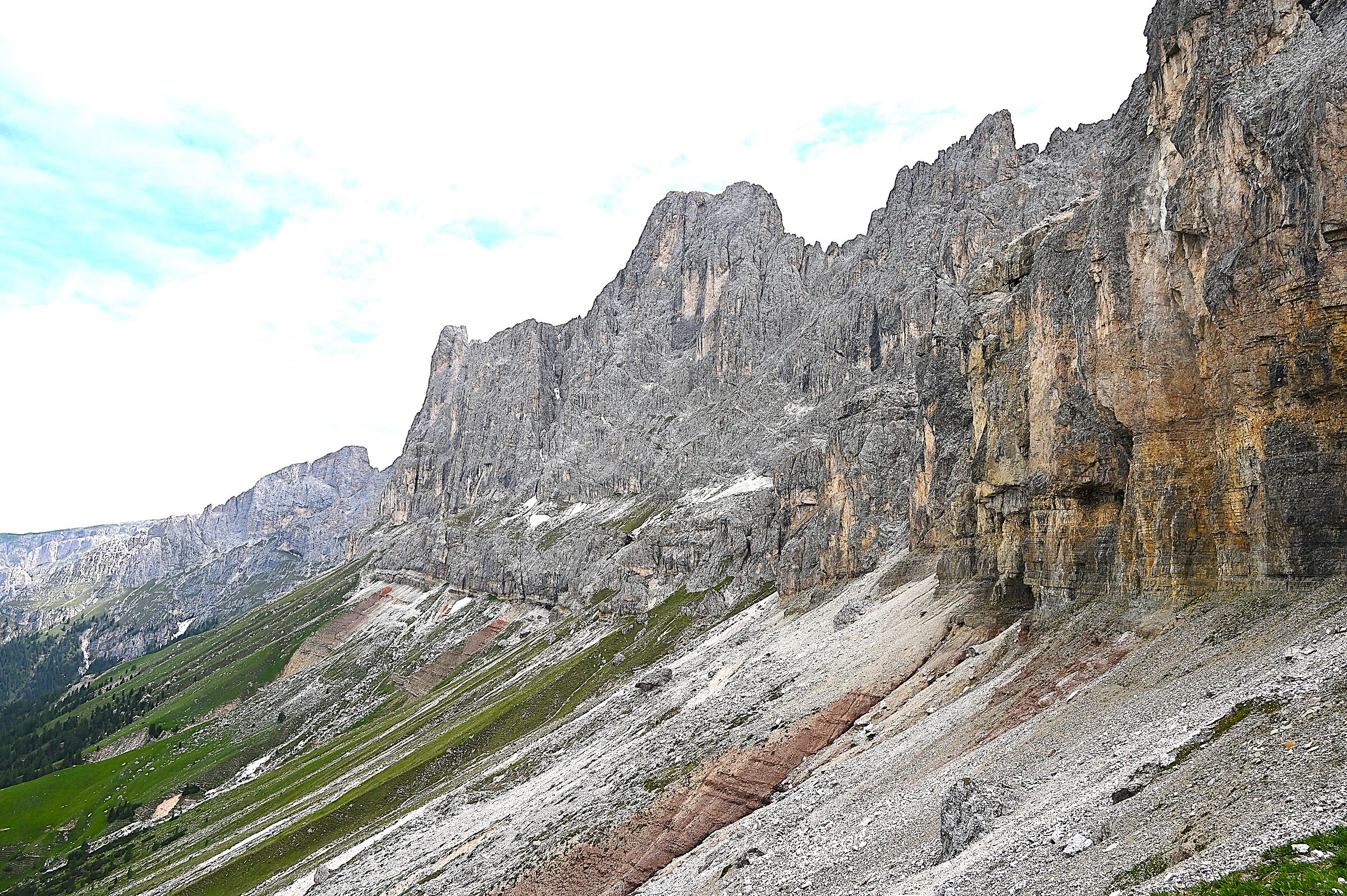 Un particolare del Catinaccio.