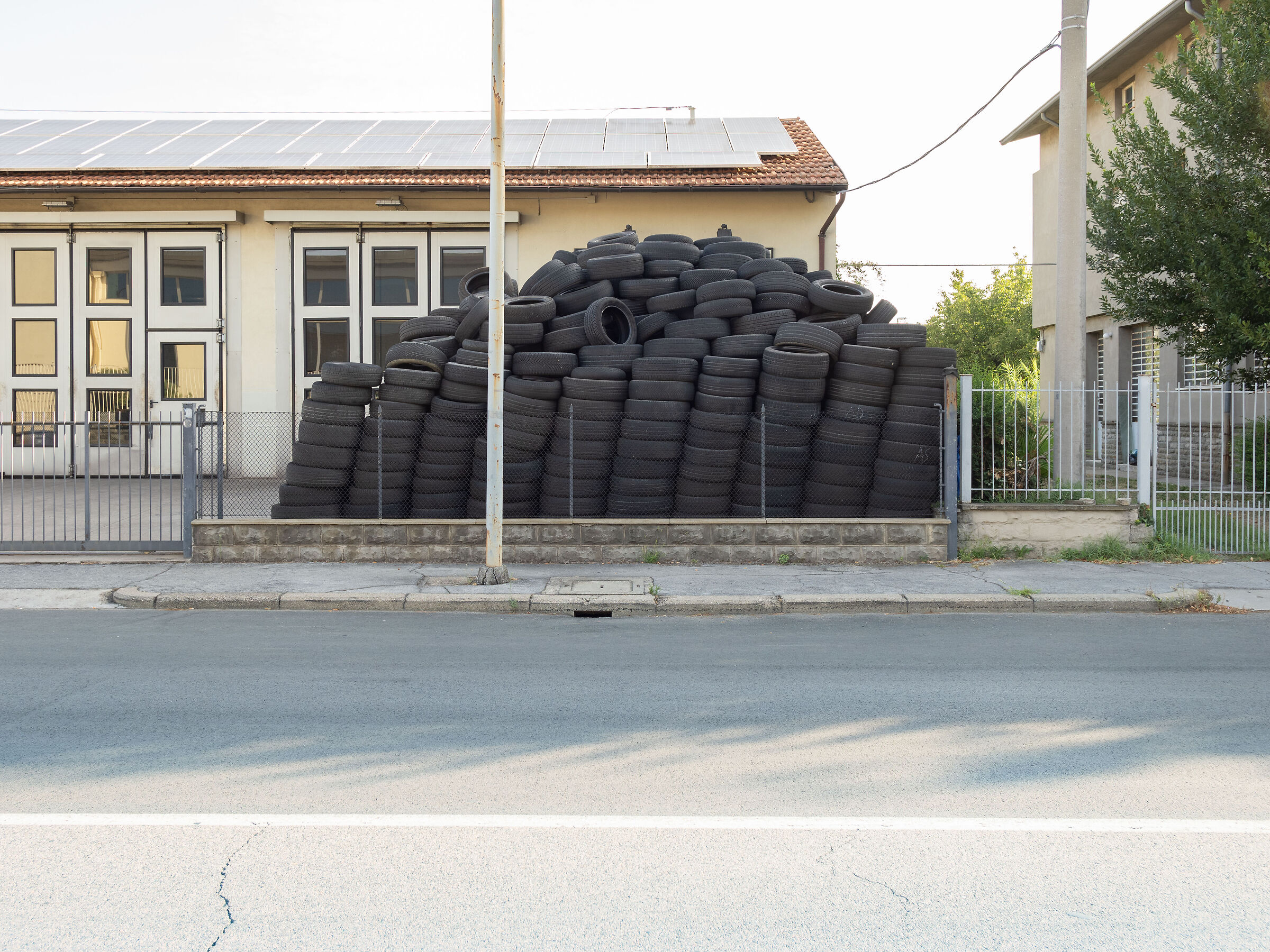 Tire heap