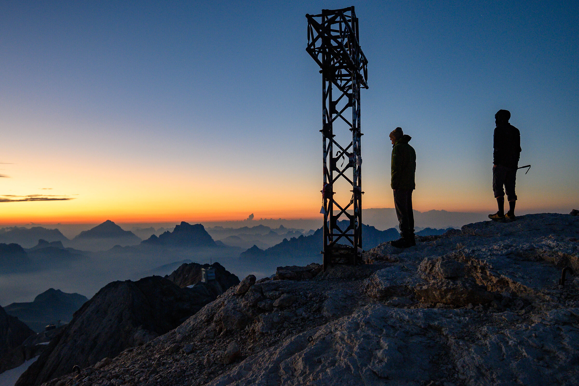 Sunrise on the Marmolada
