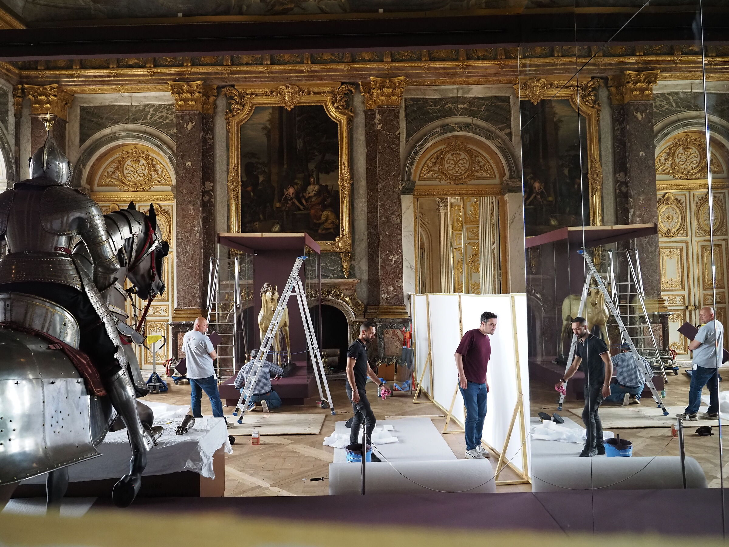 Louvre, installations
