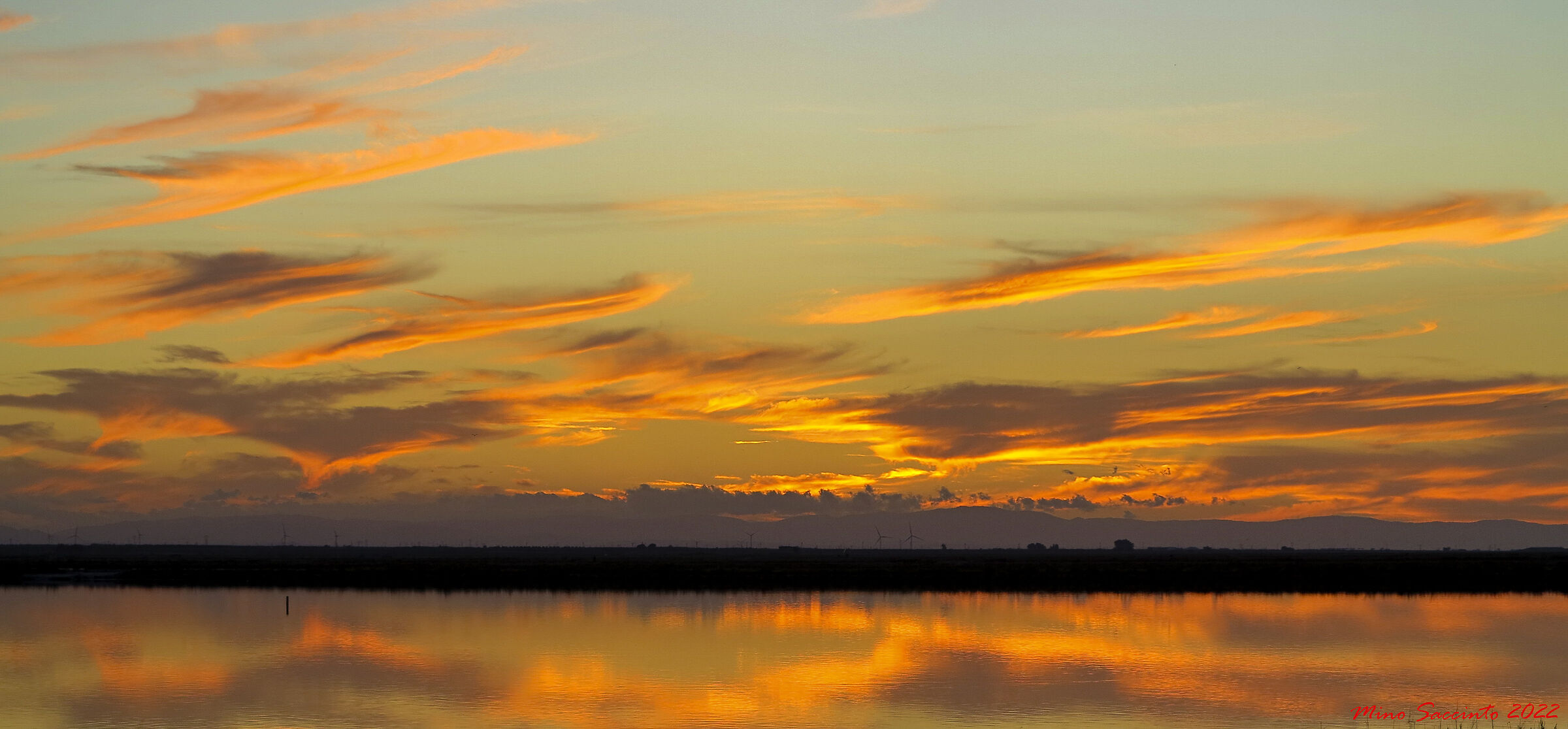 Tramonti sulle saline 2 (Margherita di Savoia)