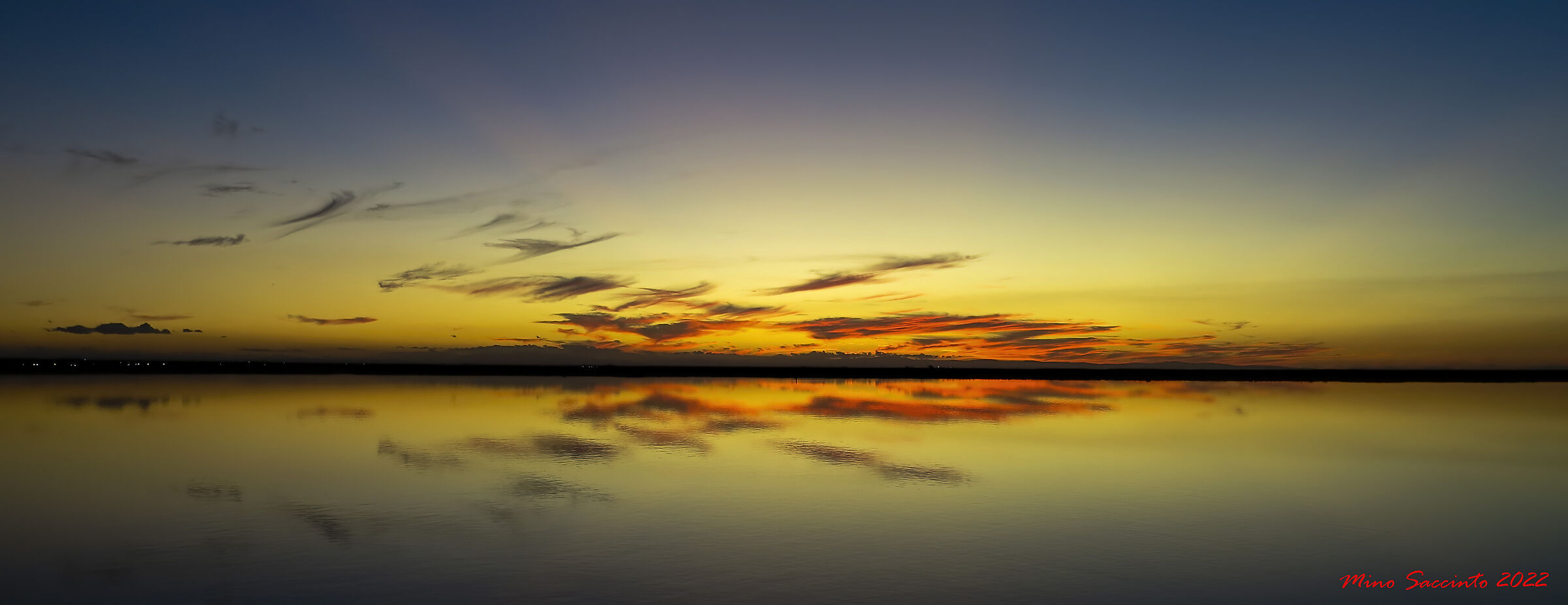 Tramonti sulle saline 3 (Margherita di Savoia)
