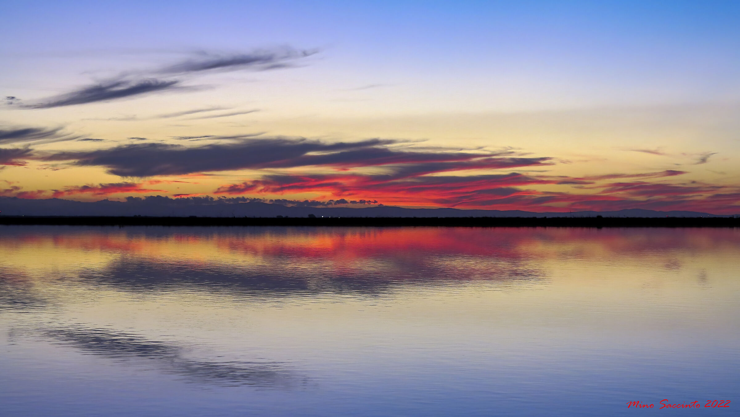 Tramonti sulle saline 4 (Margherita di Savoia)