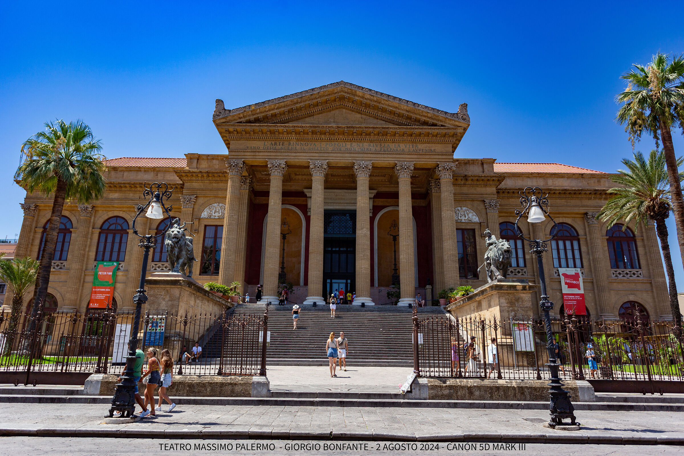 teatro massimo palermo sicilia - 1 agosto 2024