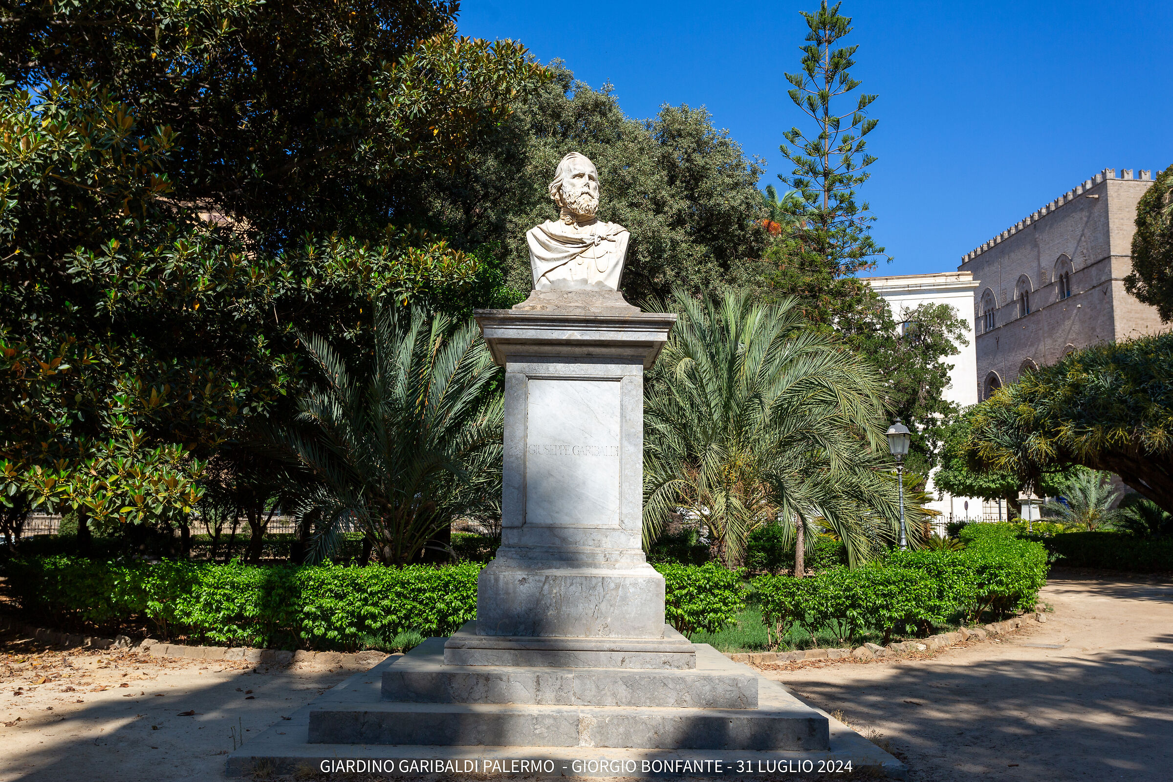 giardino garibaldi palermo sicilia - 31 luglio