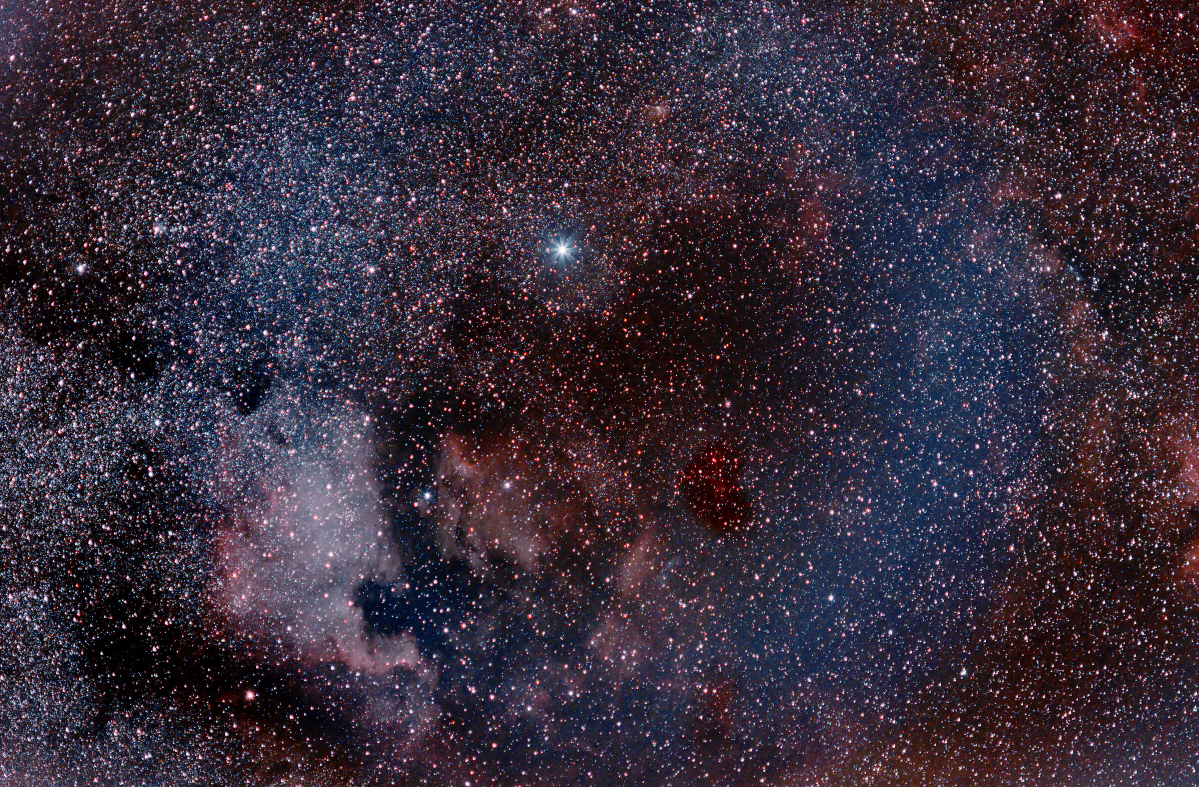 Deneb e Nebulosa Nord America