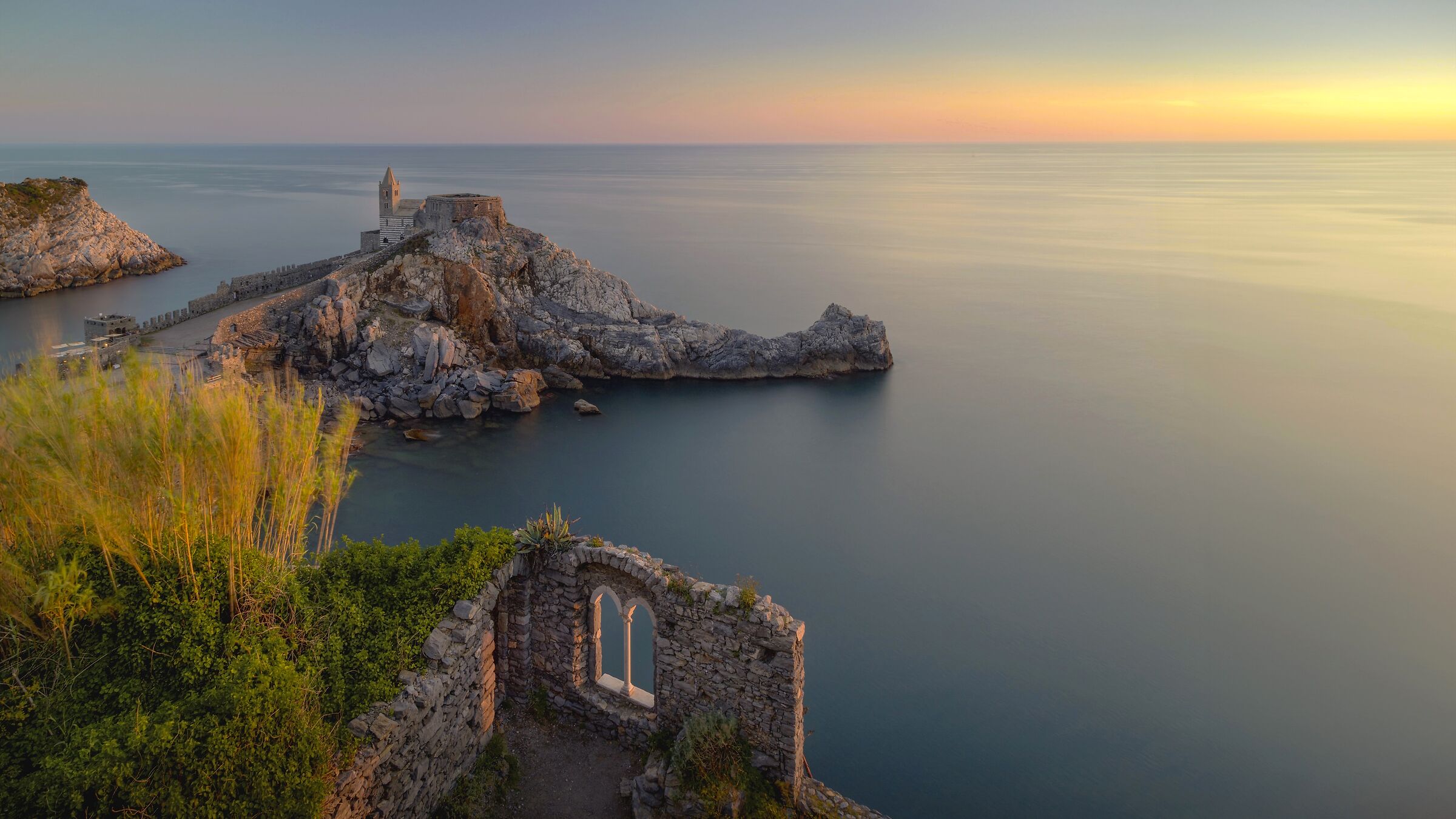 Finestra di Portovenere - Tramonto