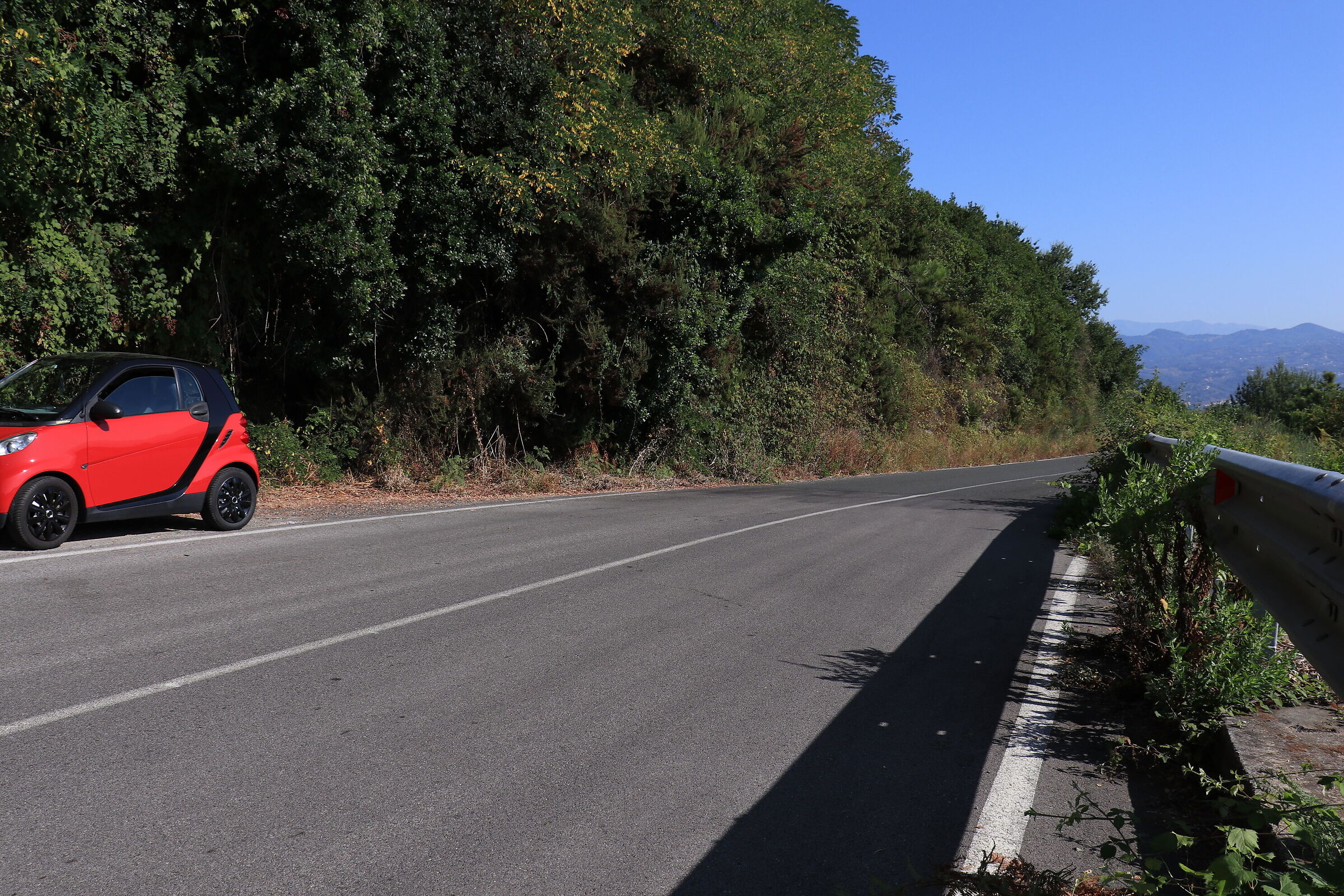 On the road, Cinqueterre, Liguria