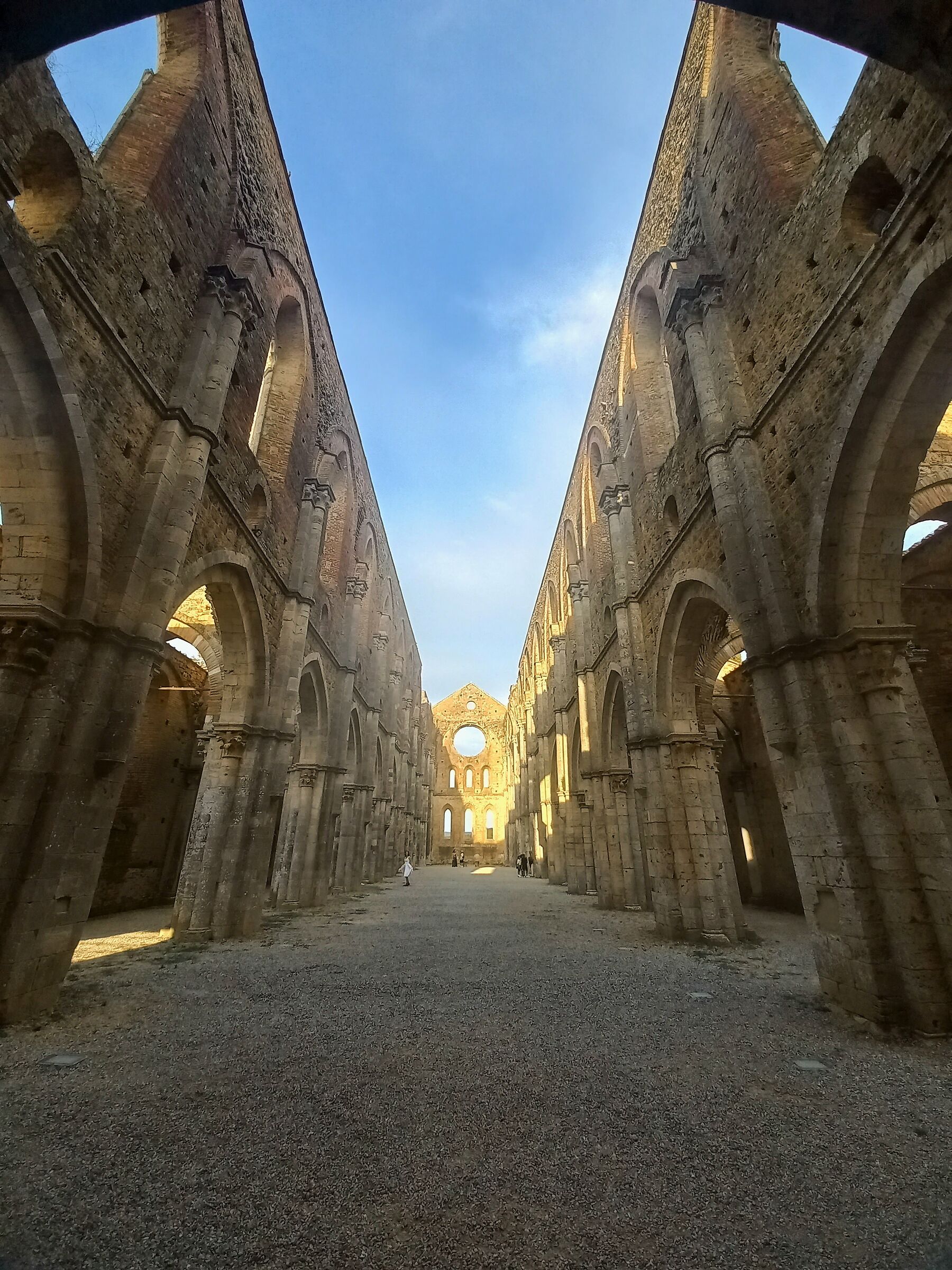 Interno di San Galgano