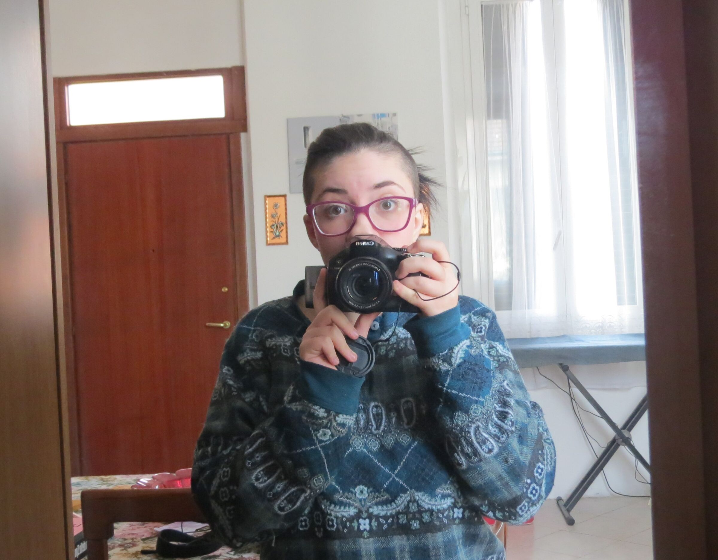 Ops ... la stavo pulendo ed è partito un colpo.